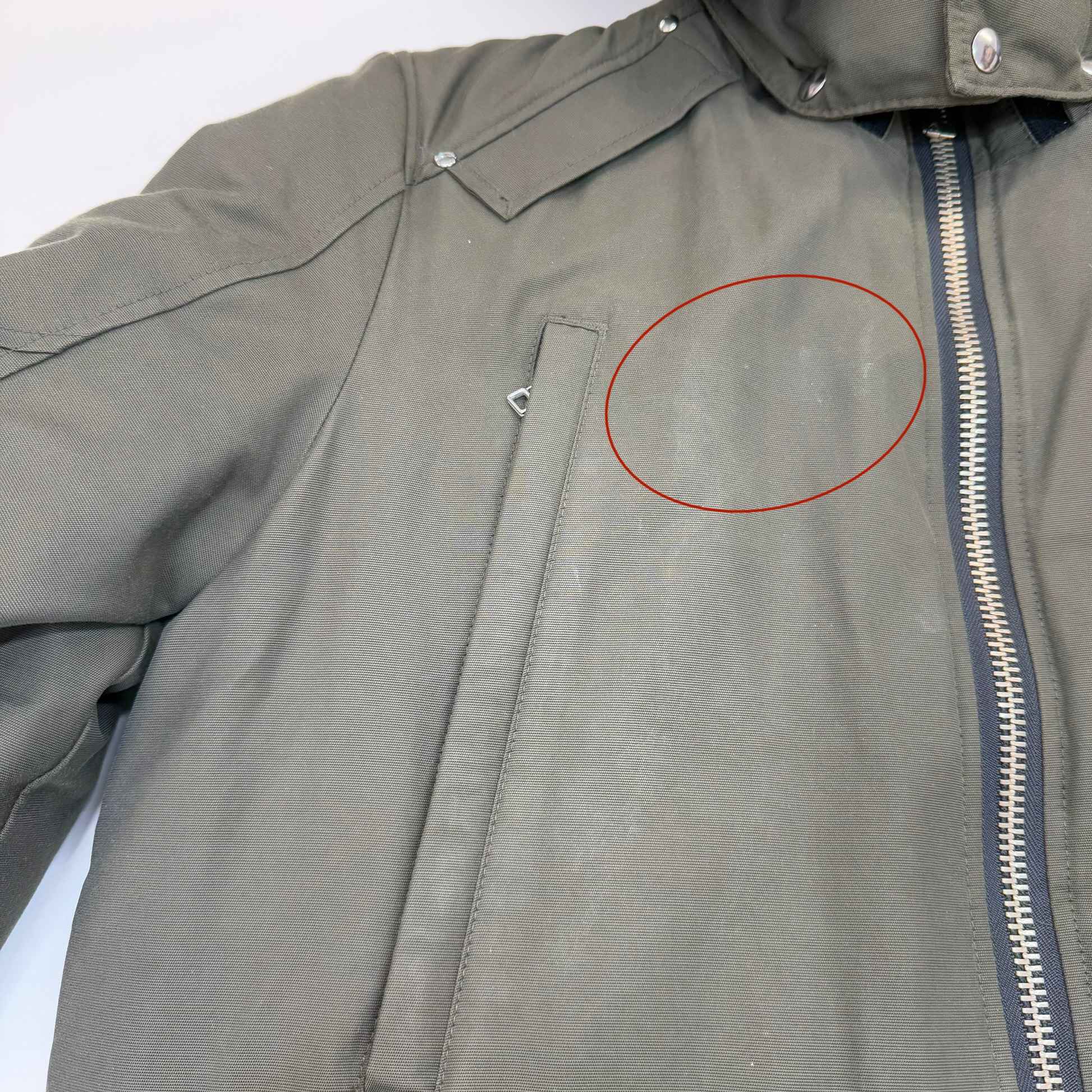 Men's Pearson Down Jacket Khaki Size XL