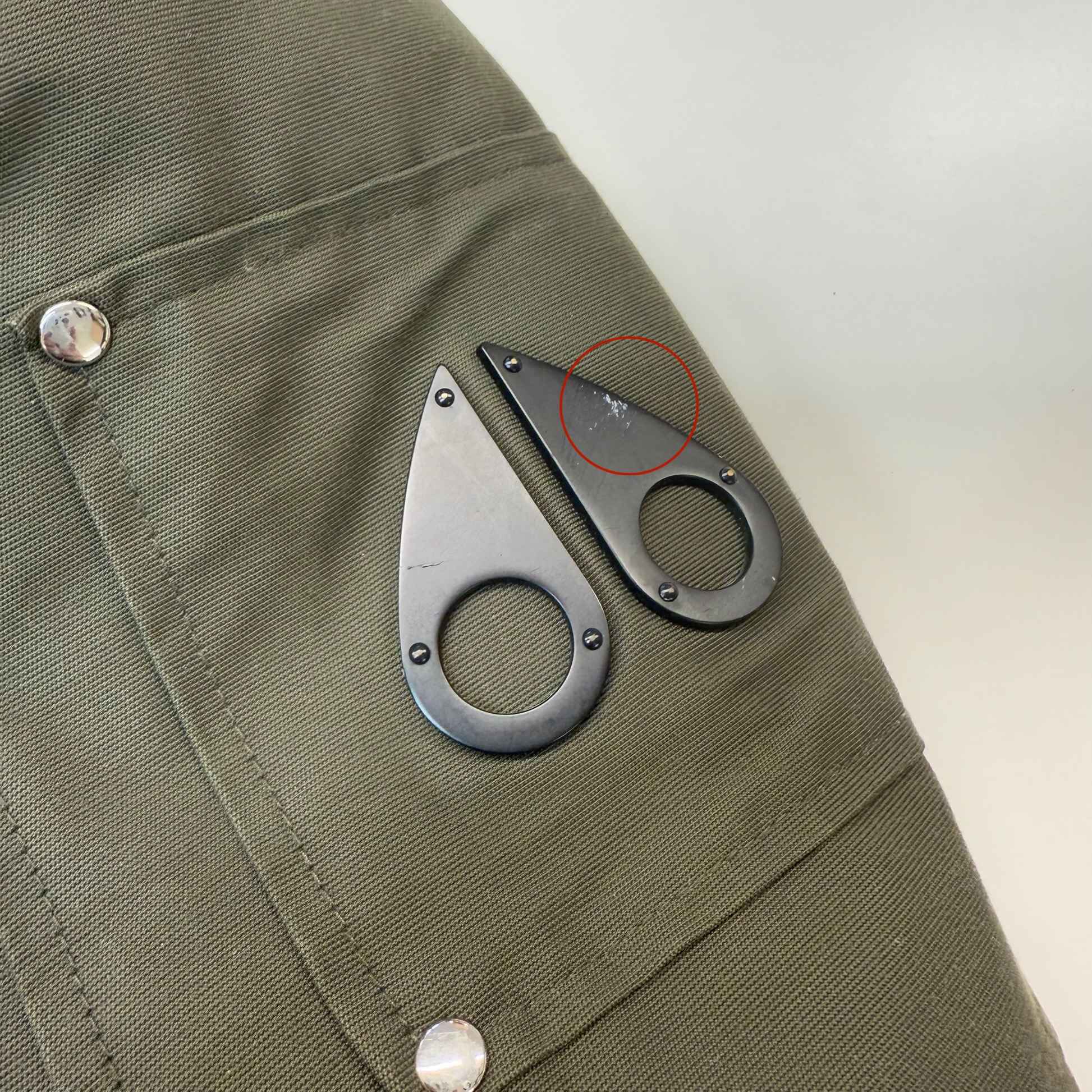 Men's Pearson Down Jacket Khaki Size XL