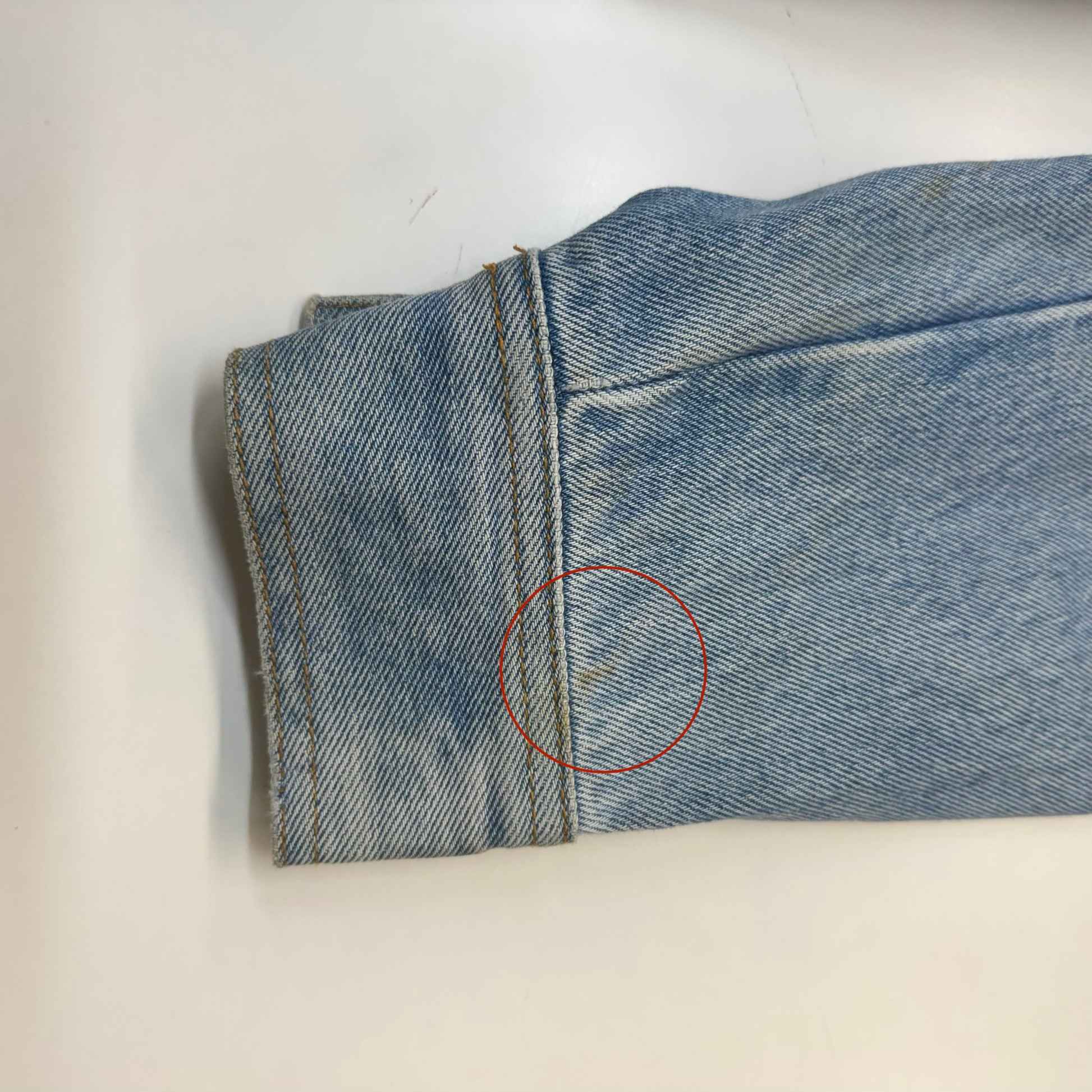 Men's Logo Print Checked OverShirt Blue Size M - 244667