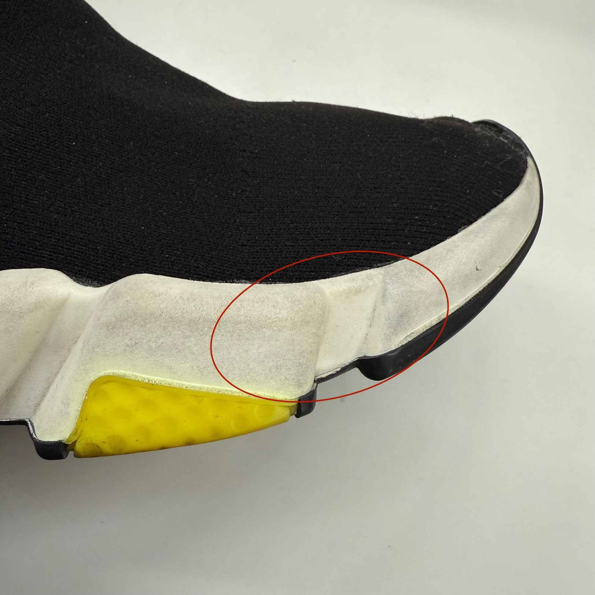 Women's Speed Sock High Trainers Black Size EU 35 / UK 2 - 246183