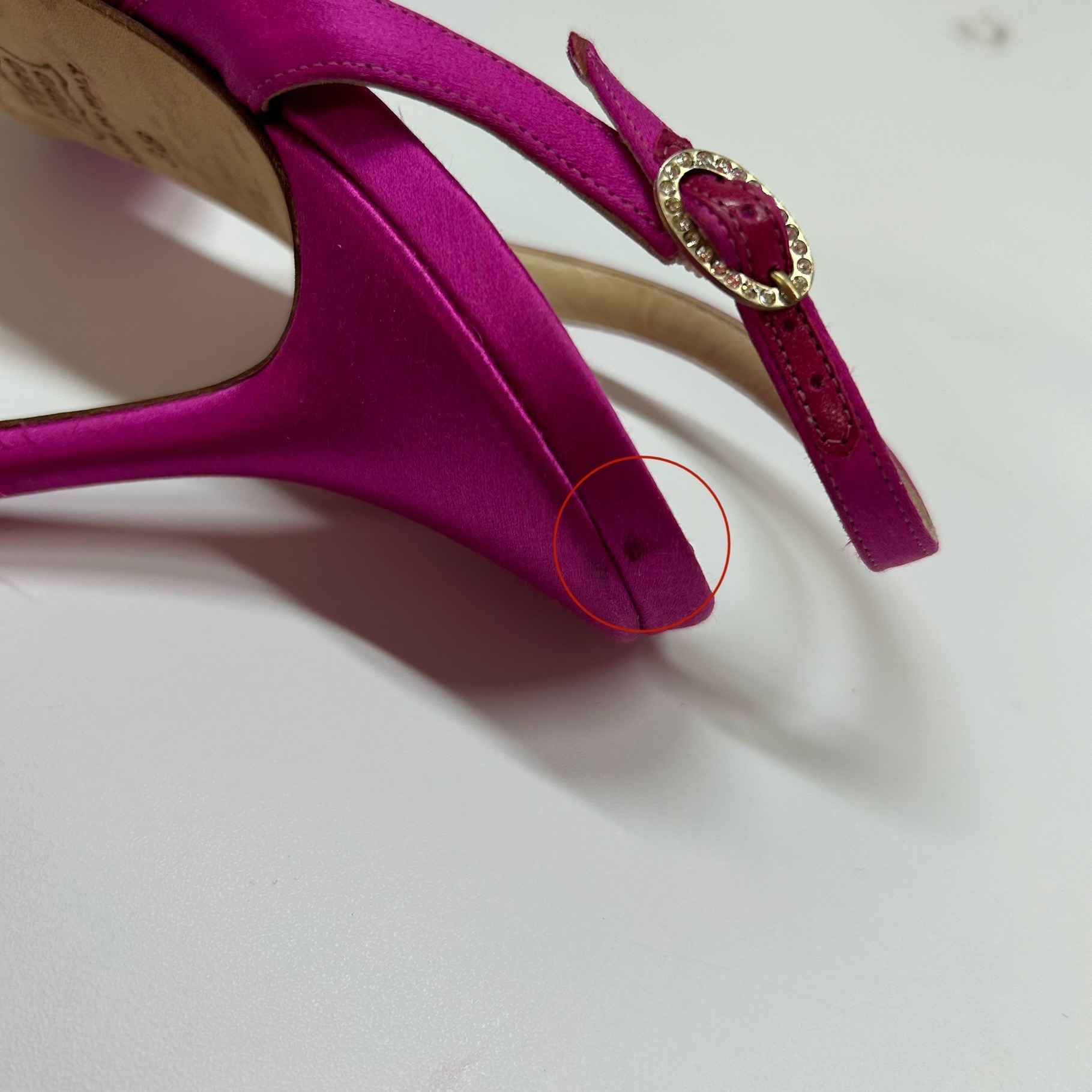 Women's Slingback Heels Pink Size EU 38 / UK 5 - 249338