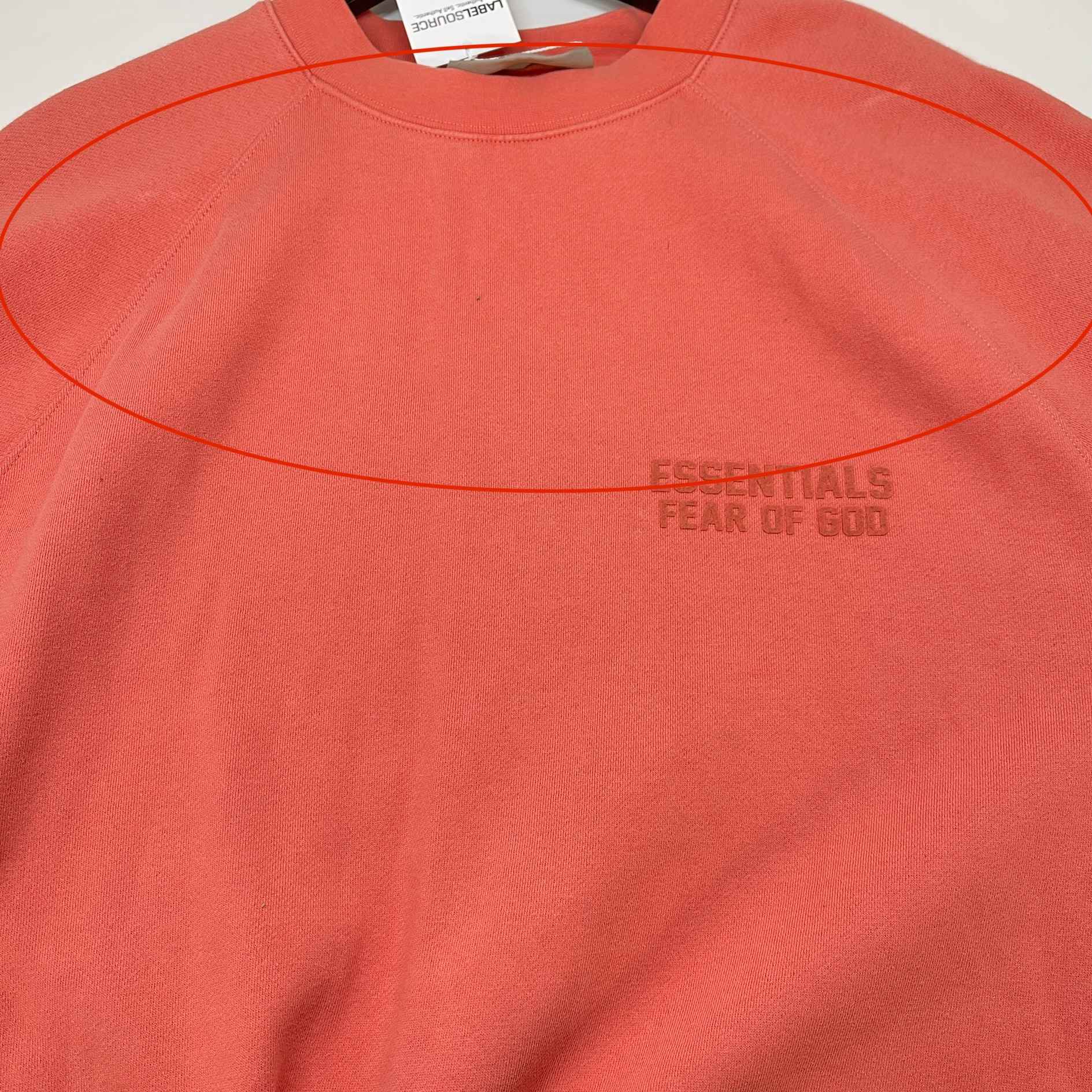 Men's Logo Sweatshirt Pink Size L - 248754