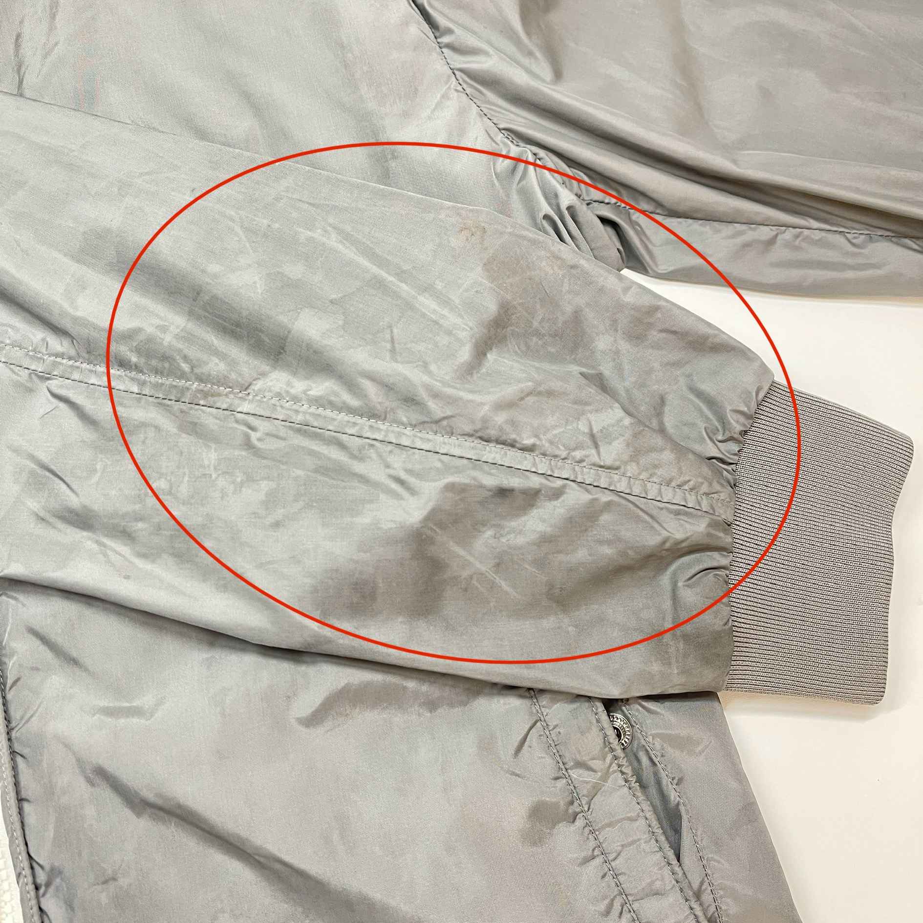 Men's Miroir Jacket Grey Size 4 / XL - 244187