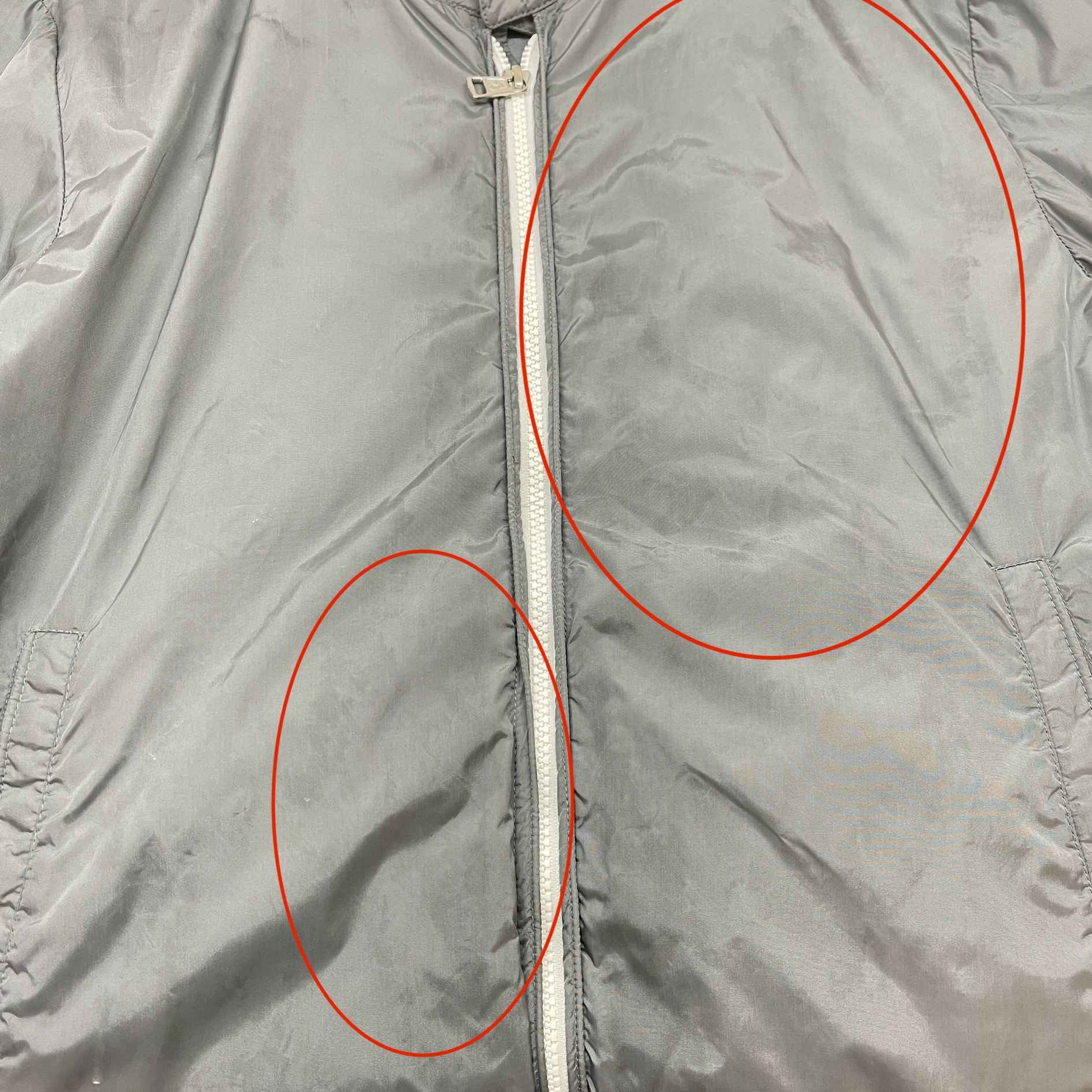 Men's Miroir Jacket Grey Size 4 / XL - 244187