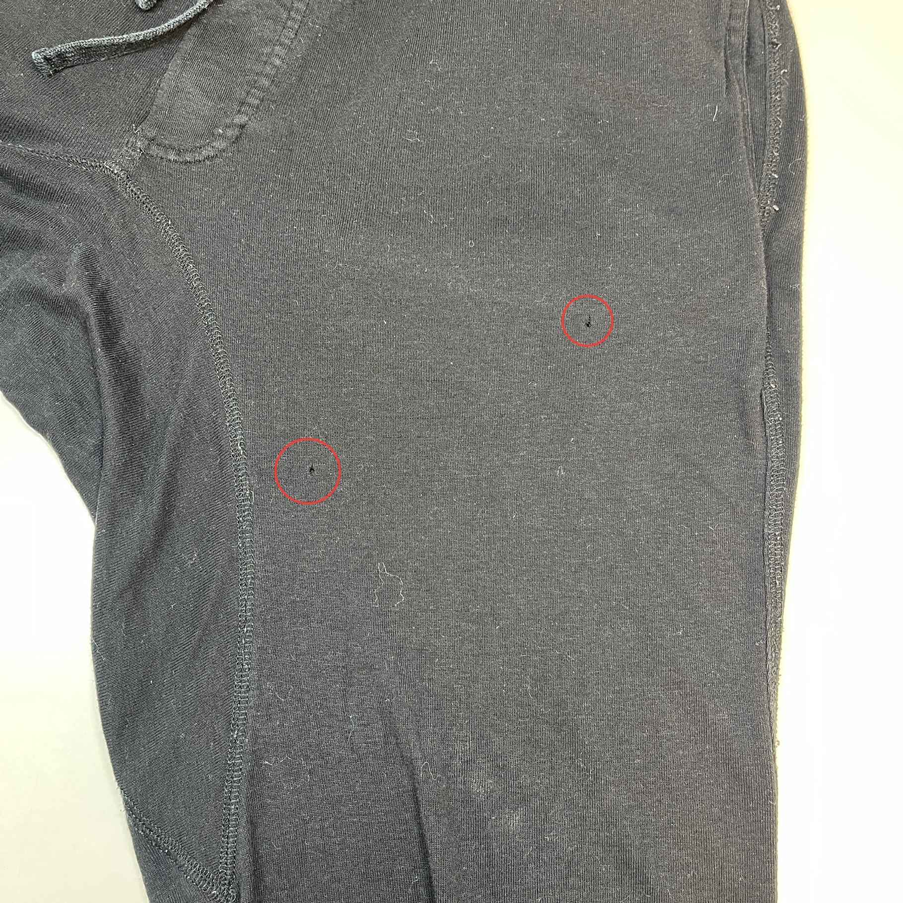 Men's Cuffed Joggers Black Size IT 46 / UK 30