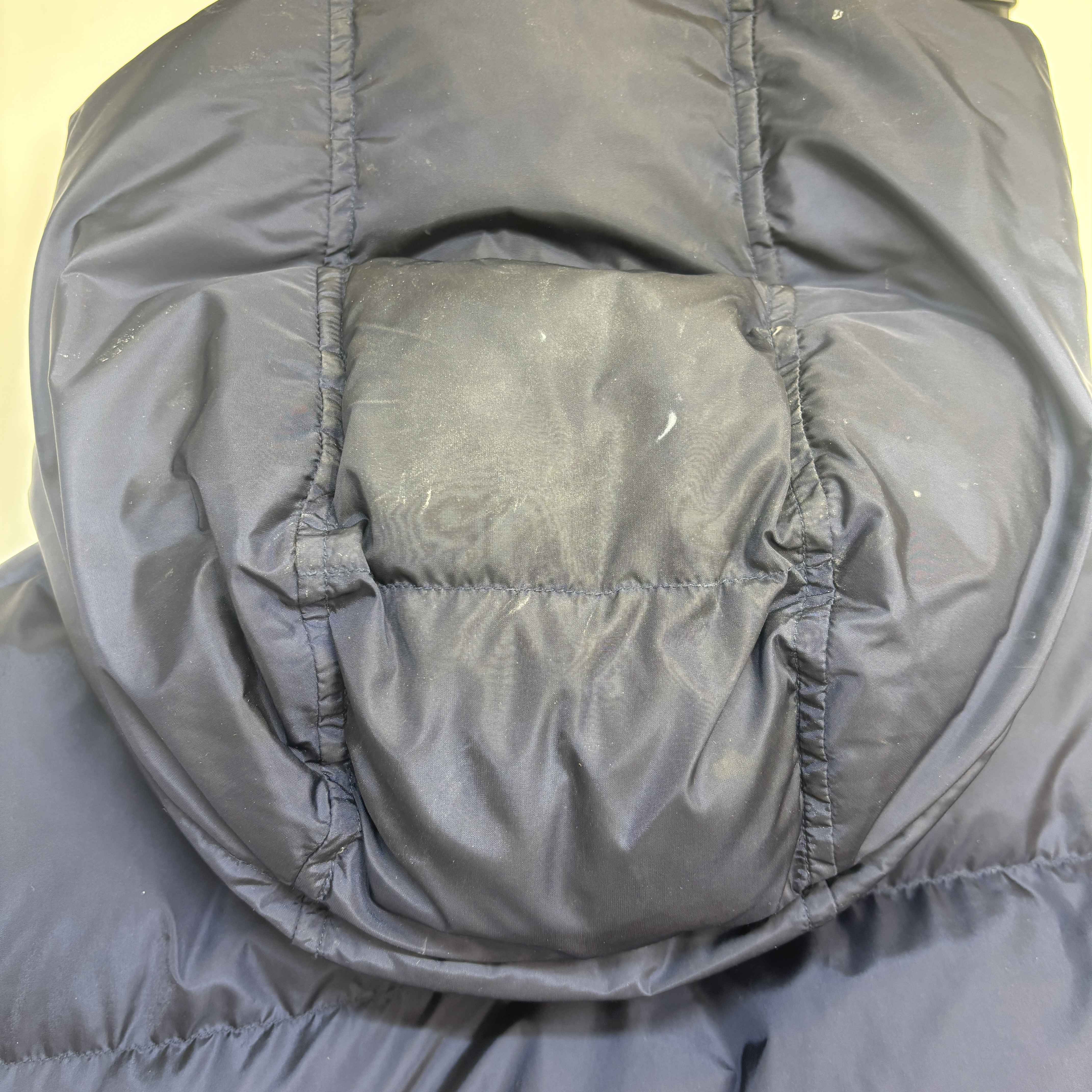 Men's Logo Down Jacket Navy Size Age 16