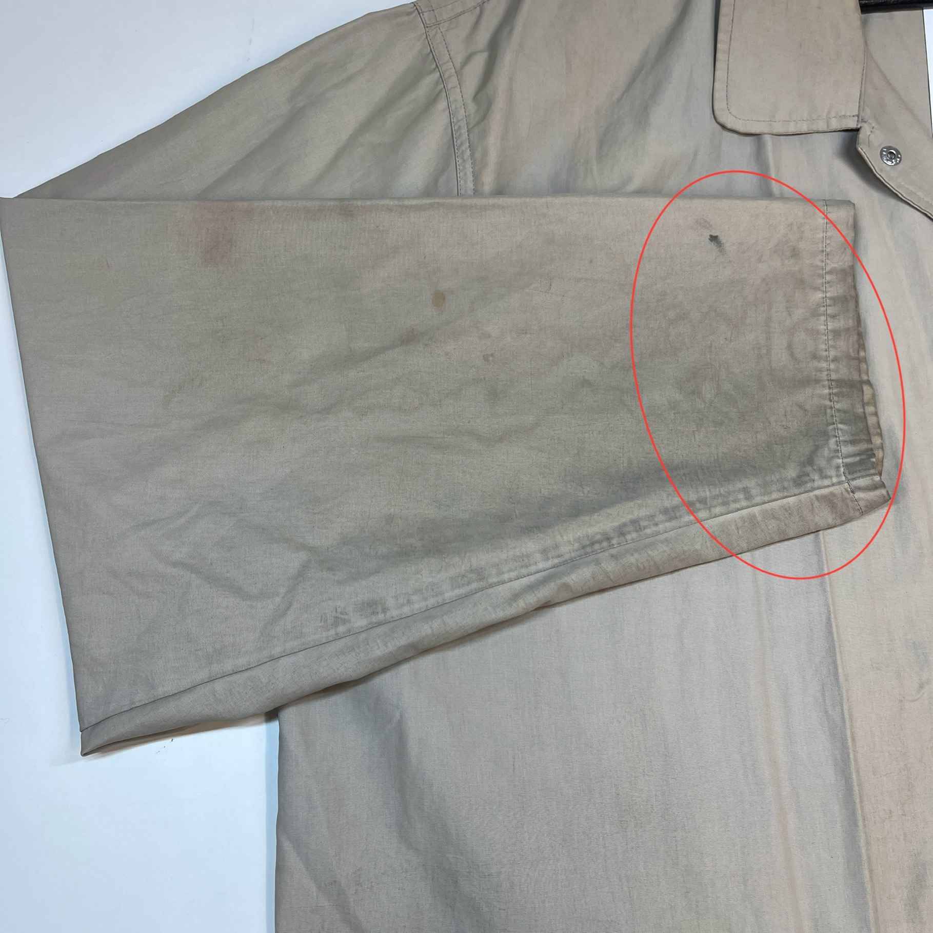 Men's Fear Of God Logo OverShirt Khaki Size L