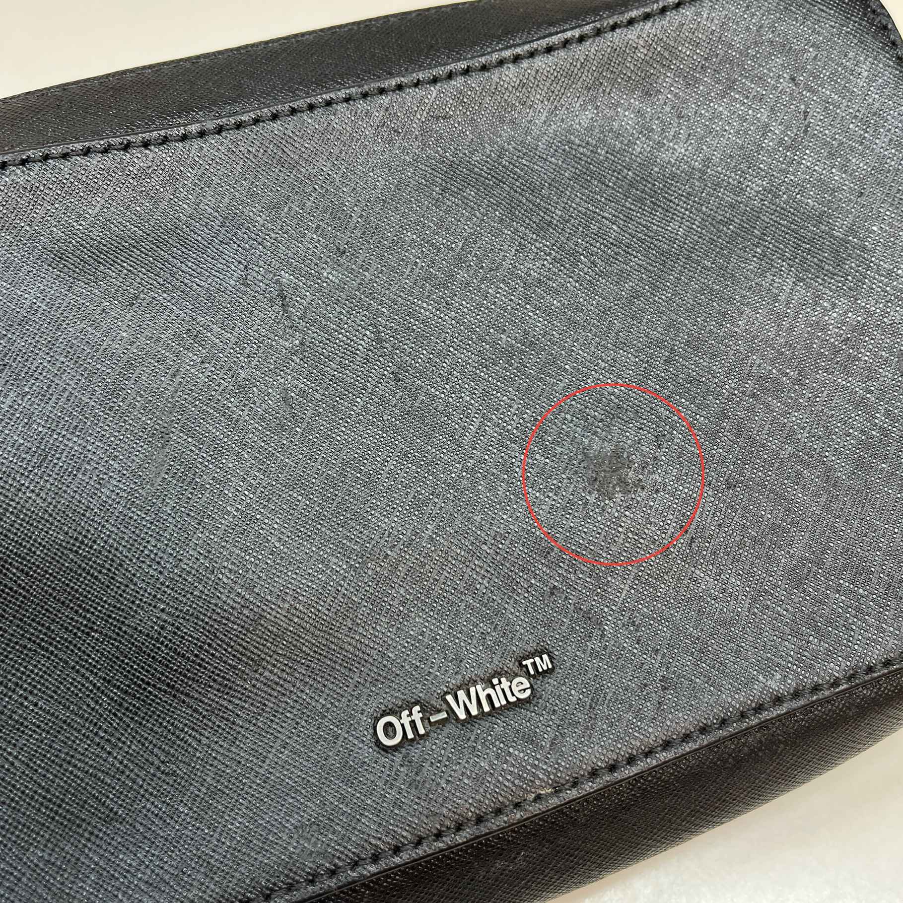 Men's Binder Diagonal Clutch Black