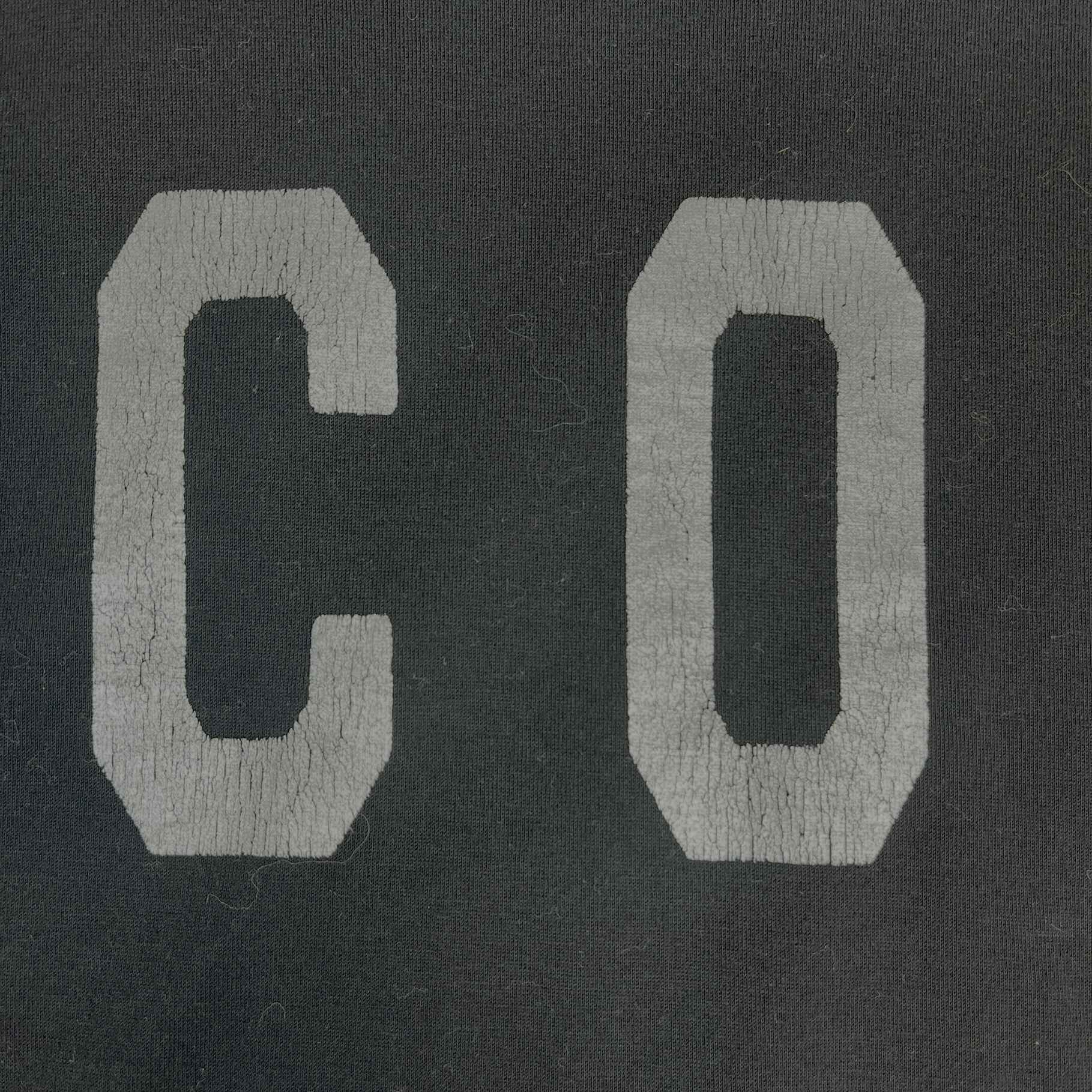 Men's Logo Print T-Shirt Black Size S