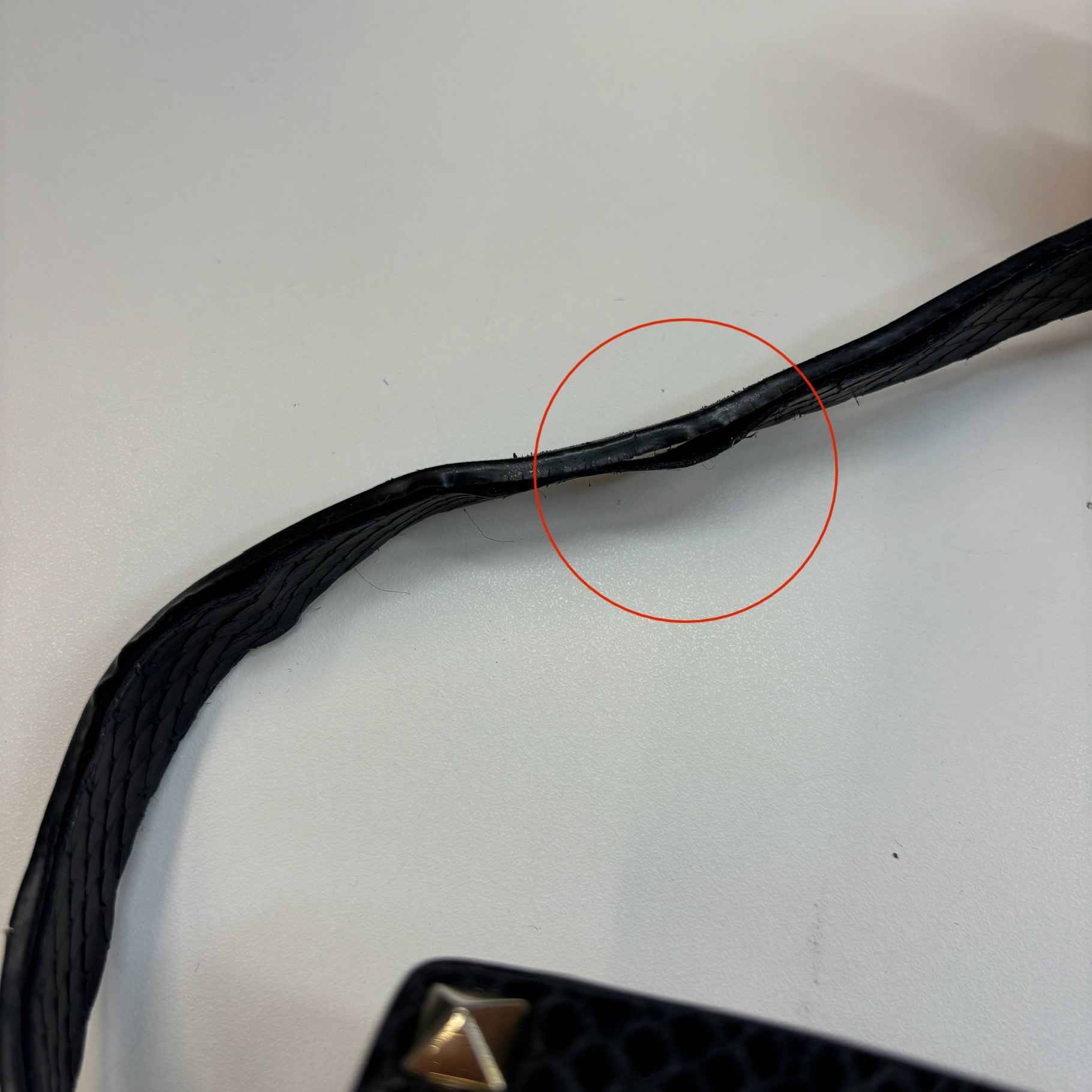 Women's Rockstud Spike Clutch Black