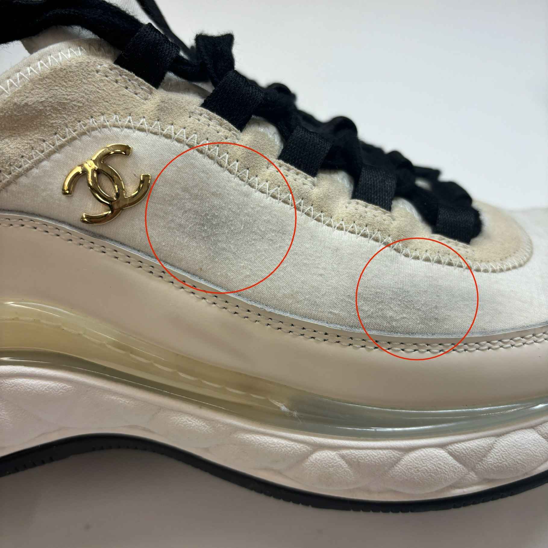 Women's Cc Runner Low Trainers Cream Size EU 39 / UK 6