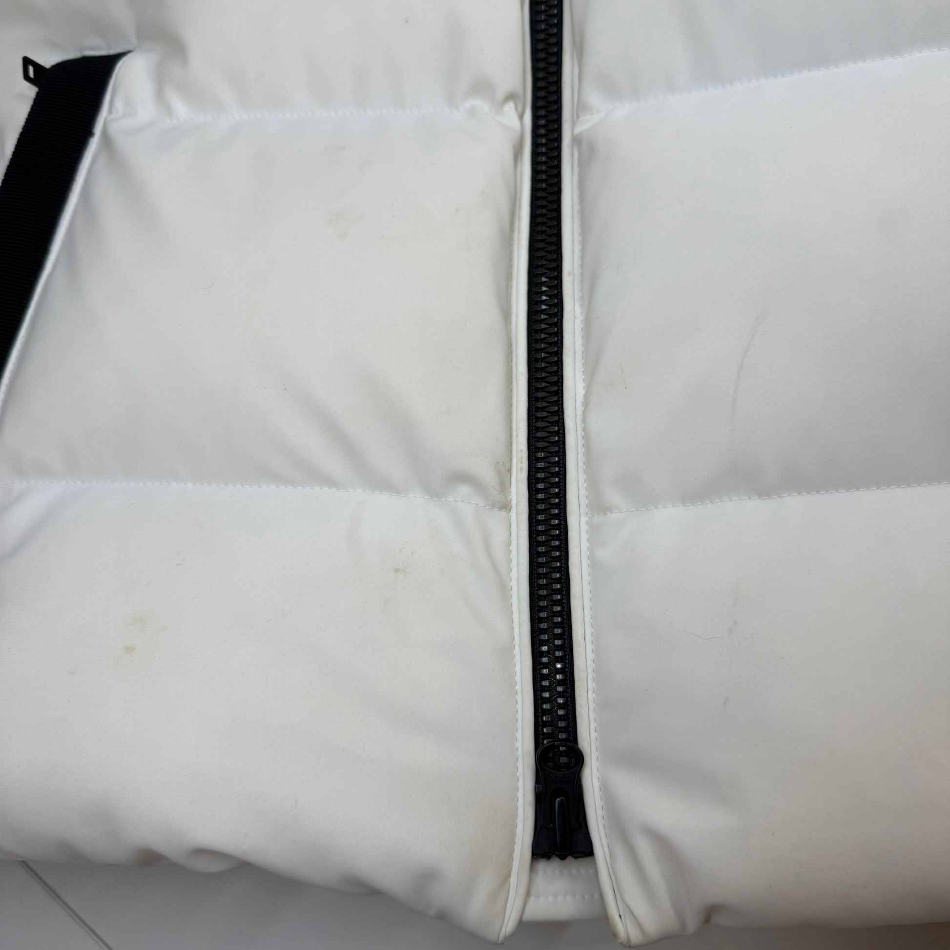 Men's Percival Hooded Gilet White Size S