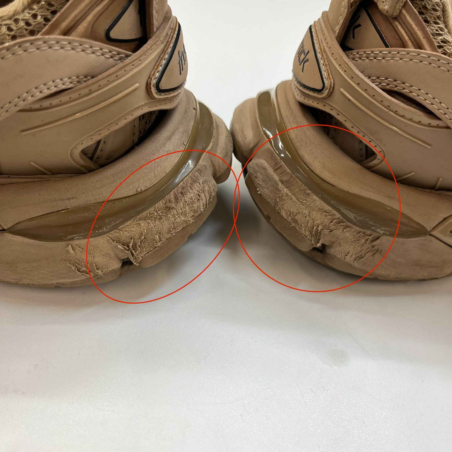 Women's Tracks Low Trainers Beige Size EU 35 / UK 2