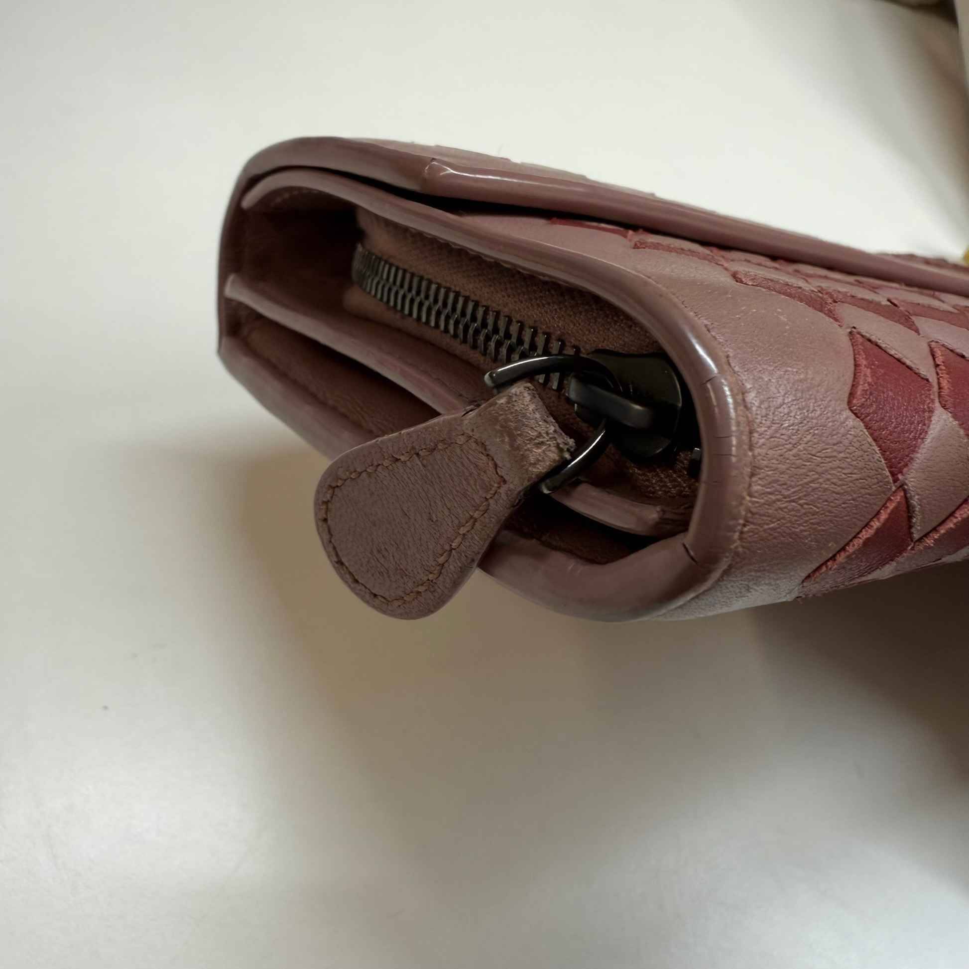 Women's Intrecciato Purse Pink