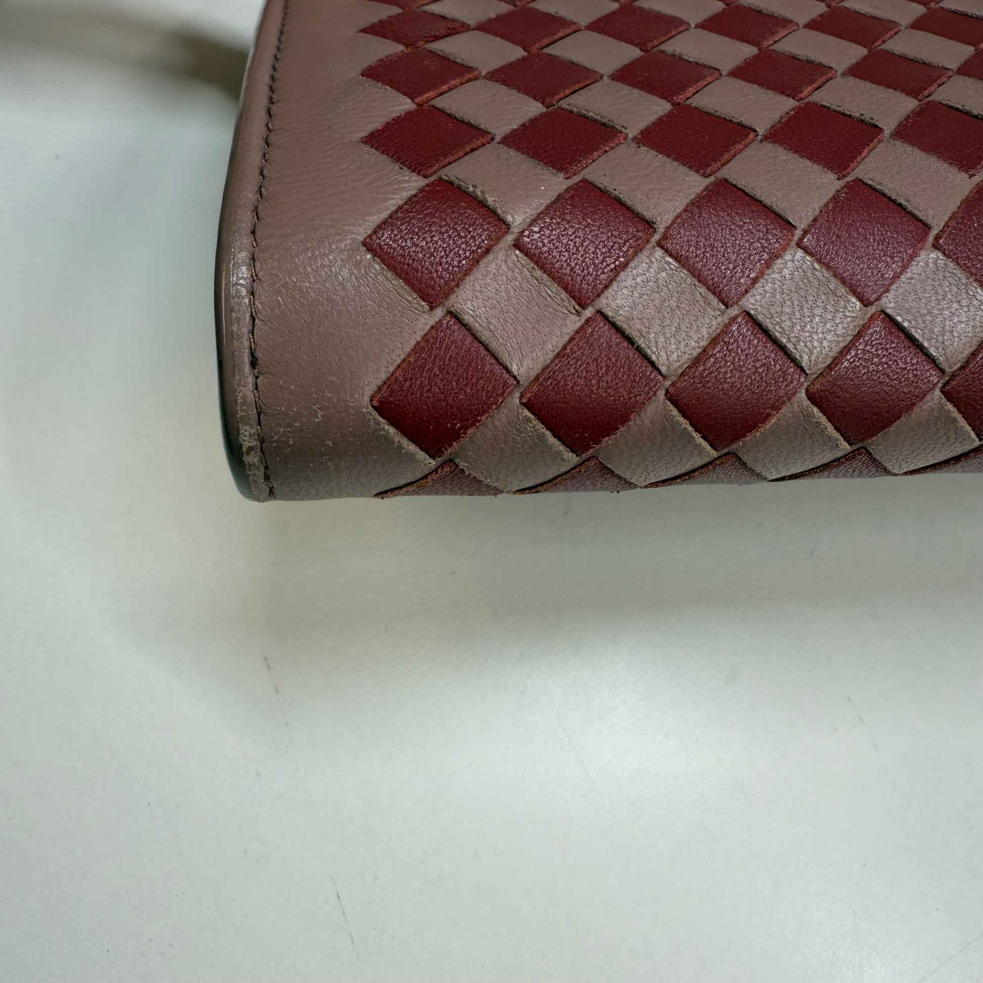 Women's Intrecciato Purse Pink