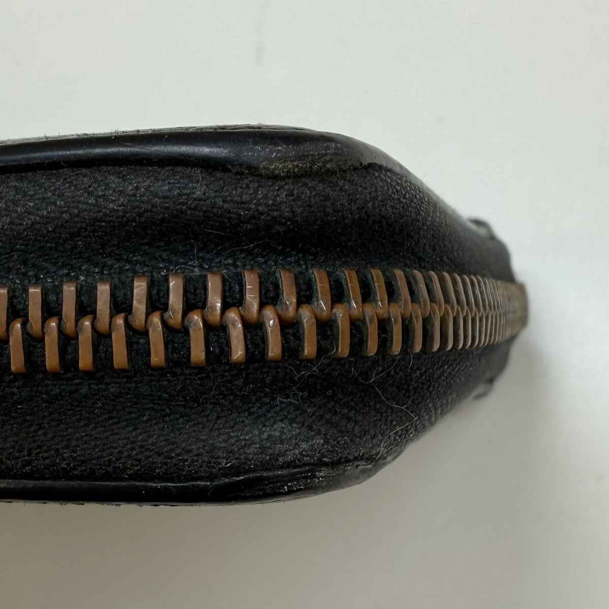 Women's Animalier Zip Around Long Purse Black