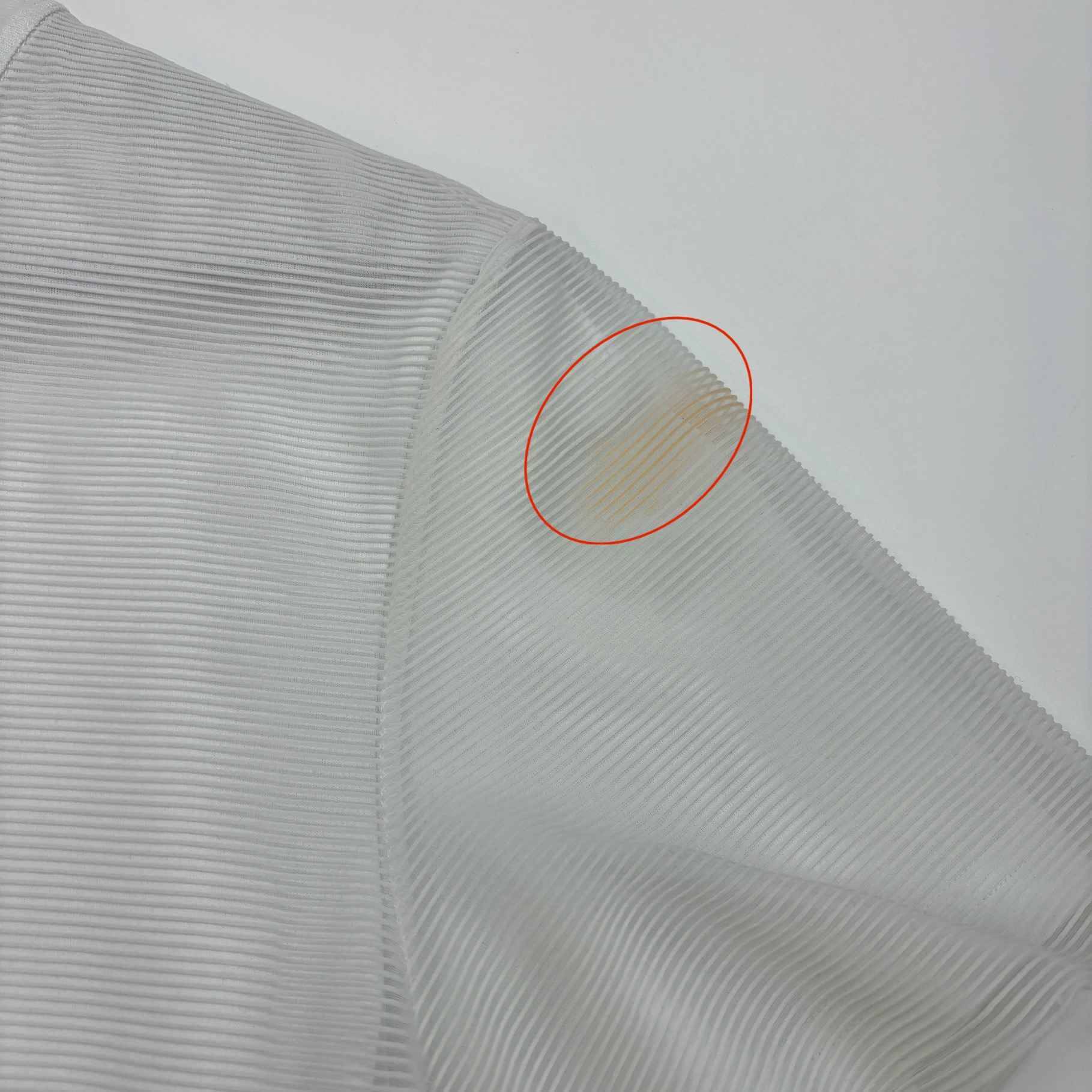 Men's Mesh Paris Logo T-Shirt White Size XS