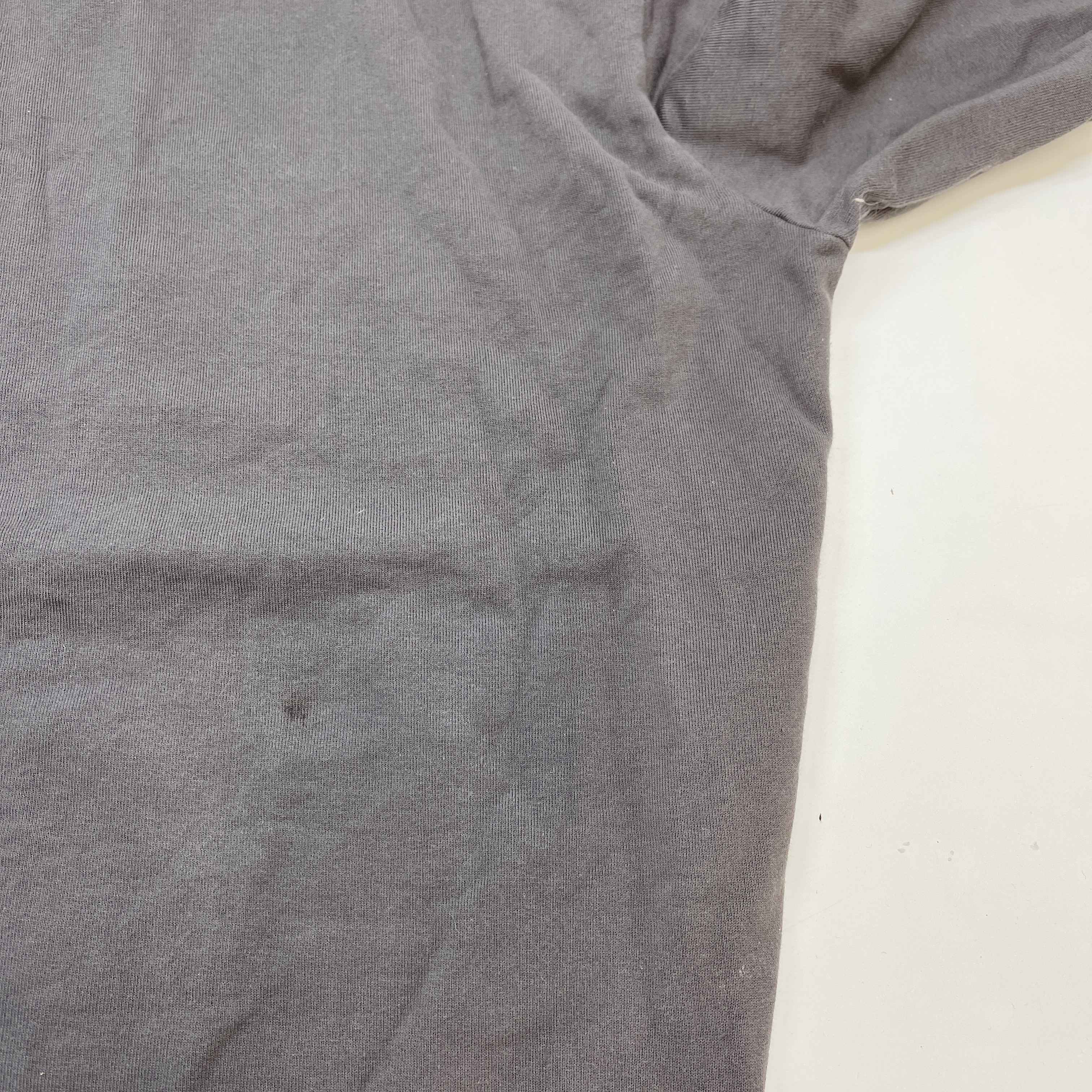 Men's Logo Print Jumper Grey Size M