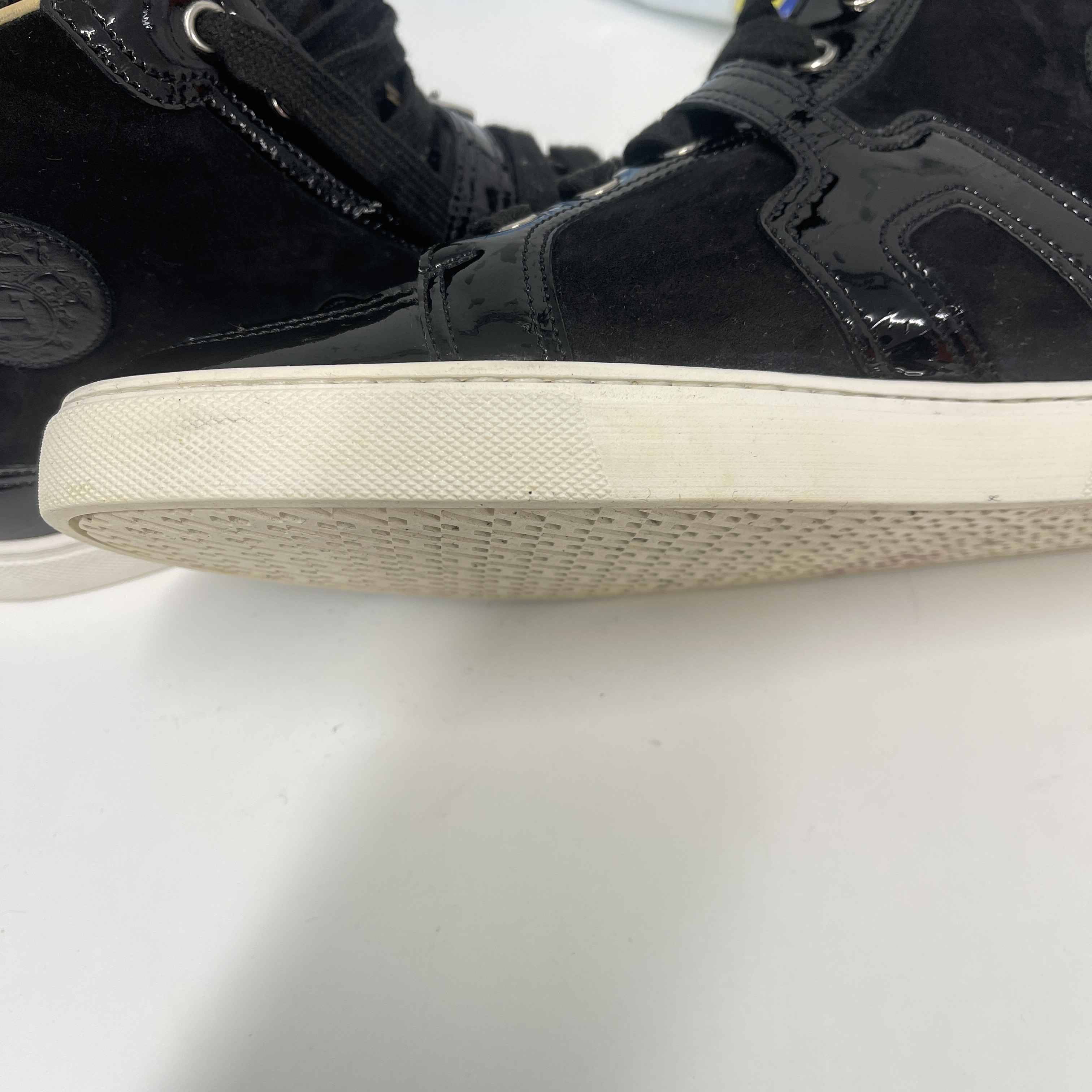 Men's Quantum High Trainers Black Size EU 42.5 / UK 8.5