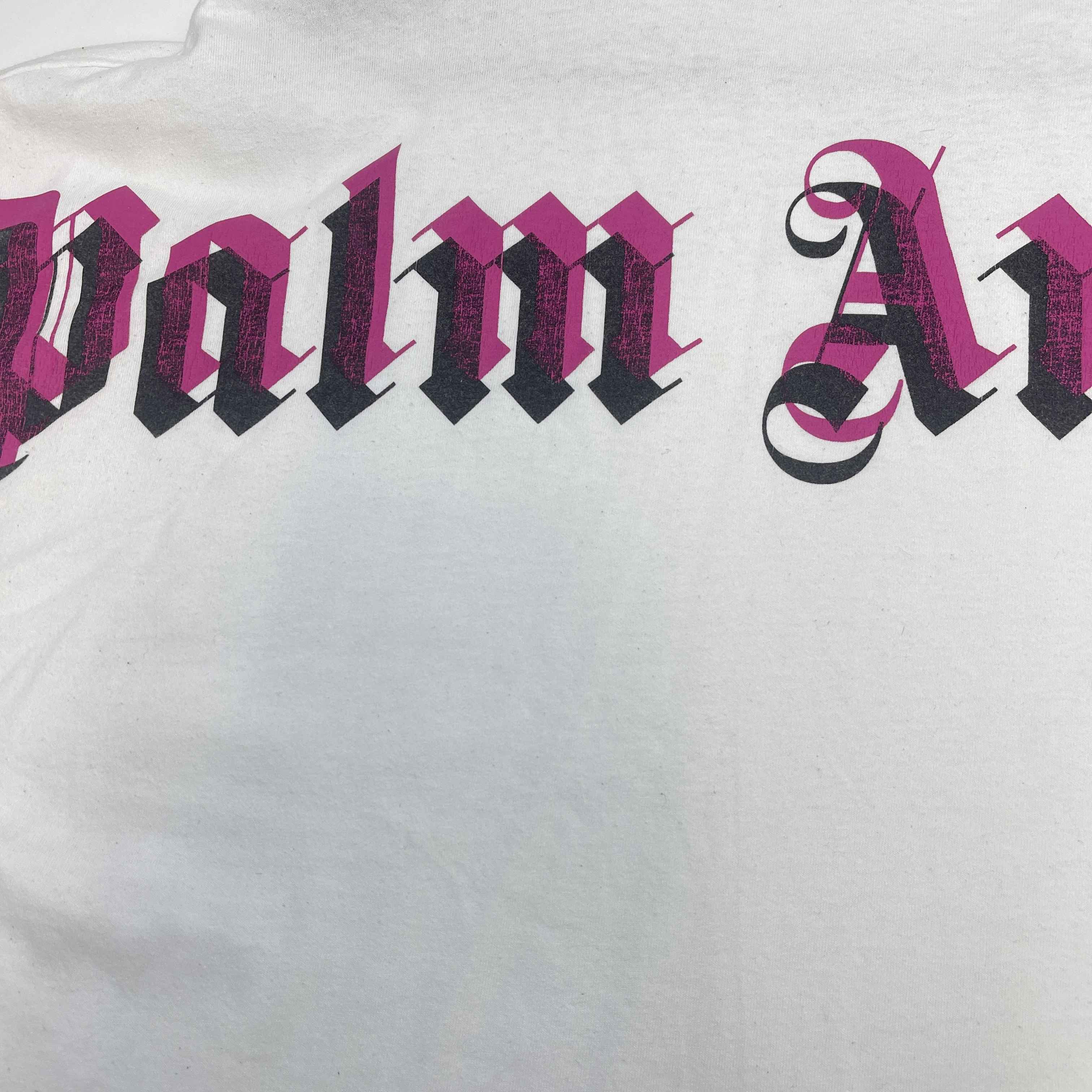 Men's Logo Print Sweatshirt White Size S