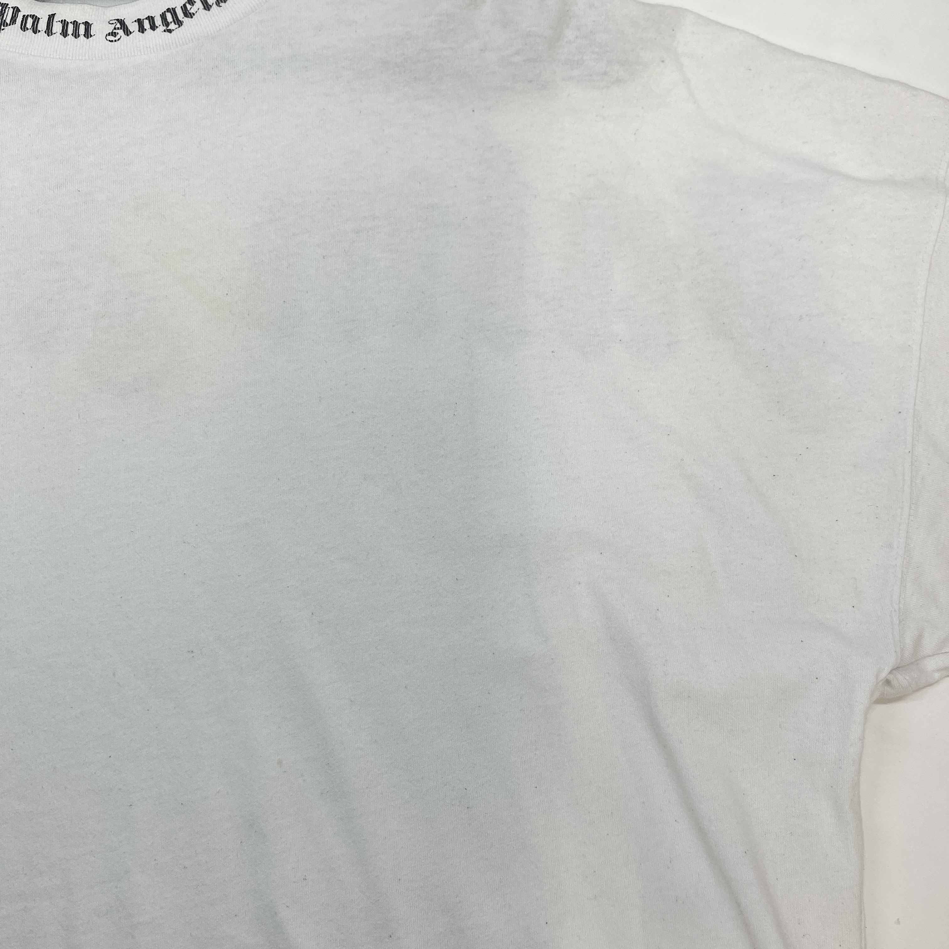 Men's Logo Print Sweatshirt White Size S