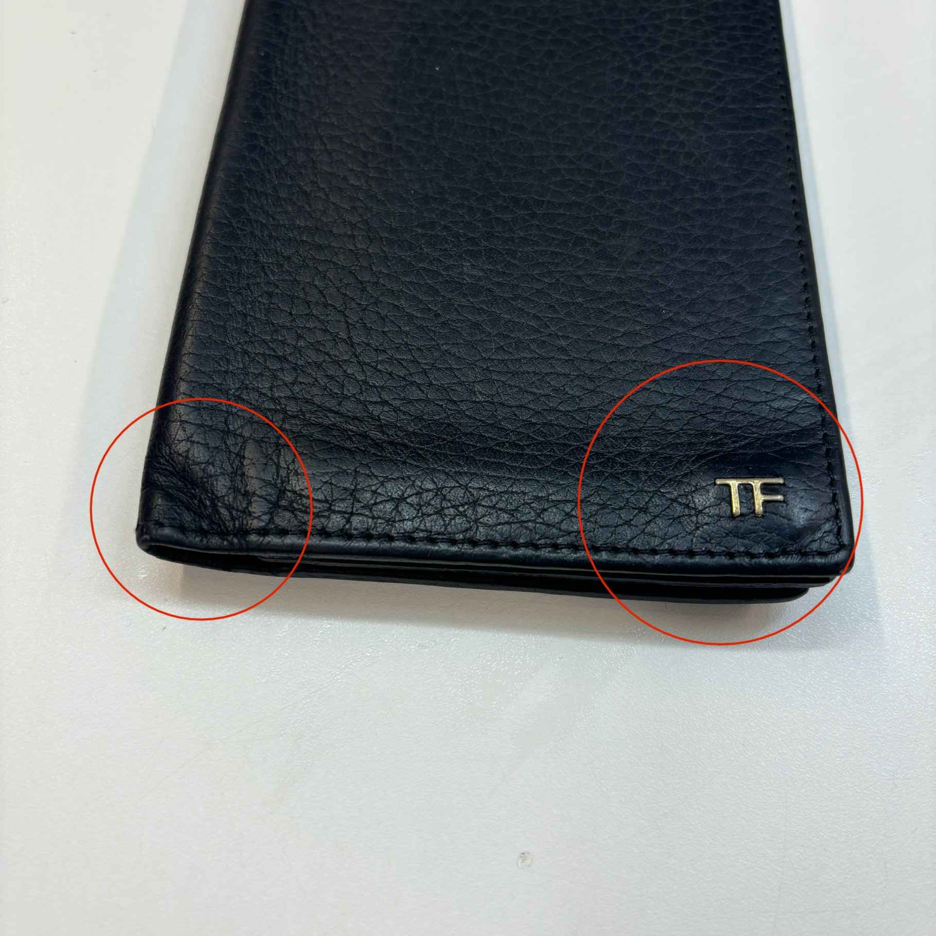 Men's Plaque Logo Wallet Black