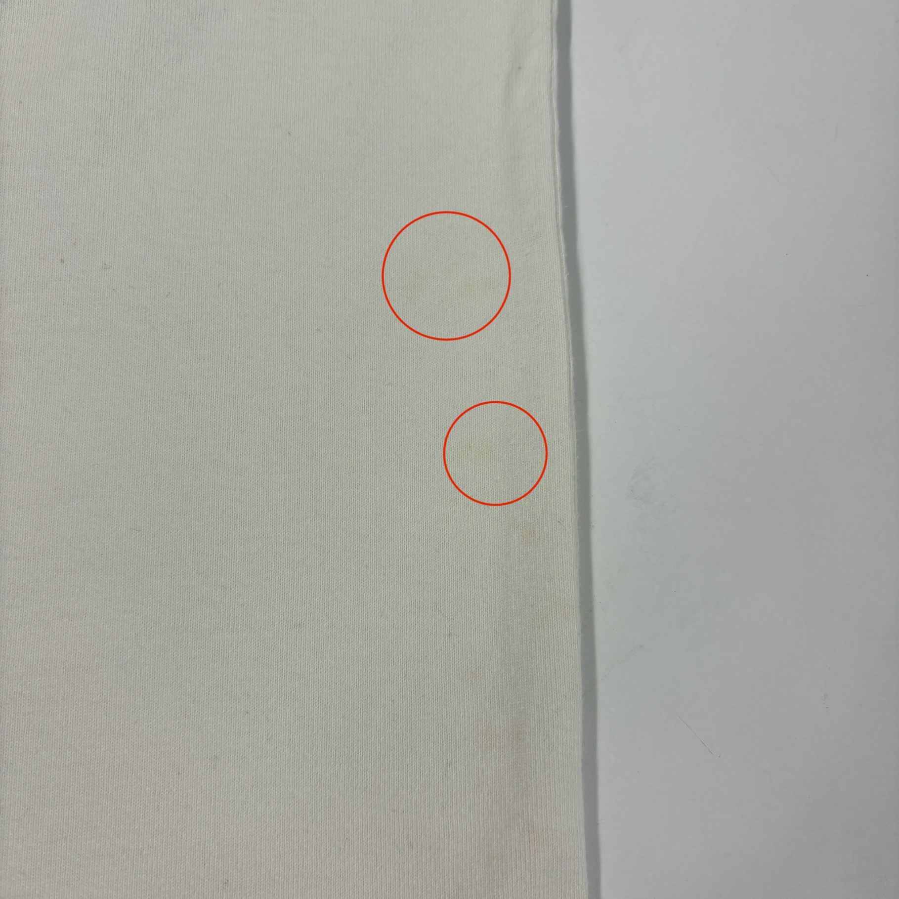 Men's Lv Smoke T-Shirt Cream Size L