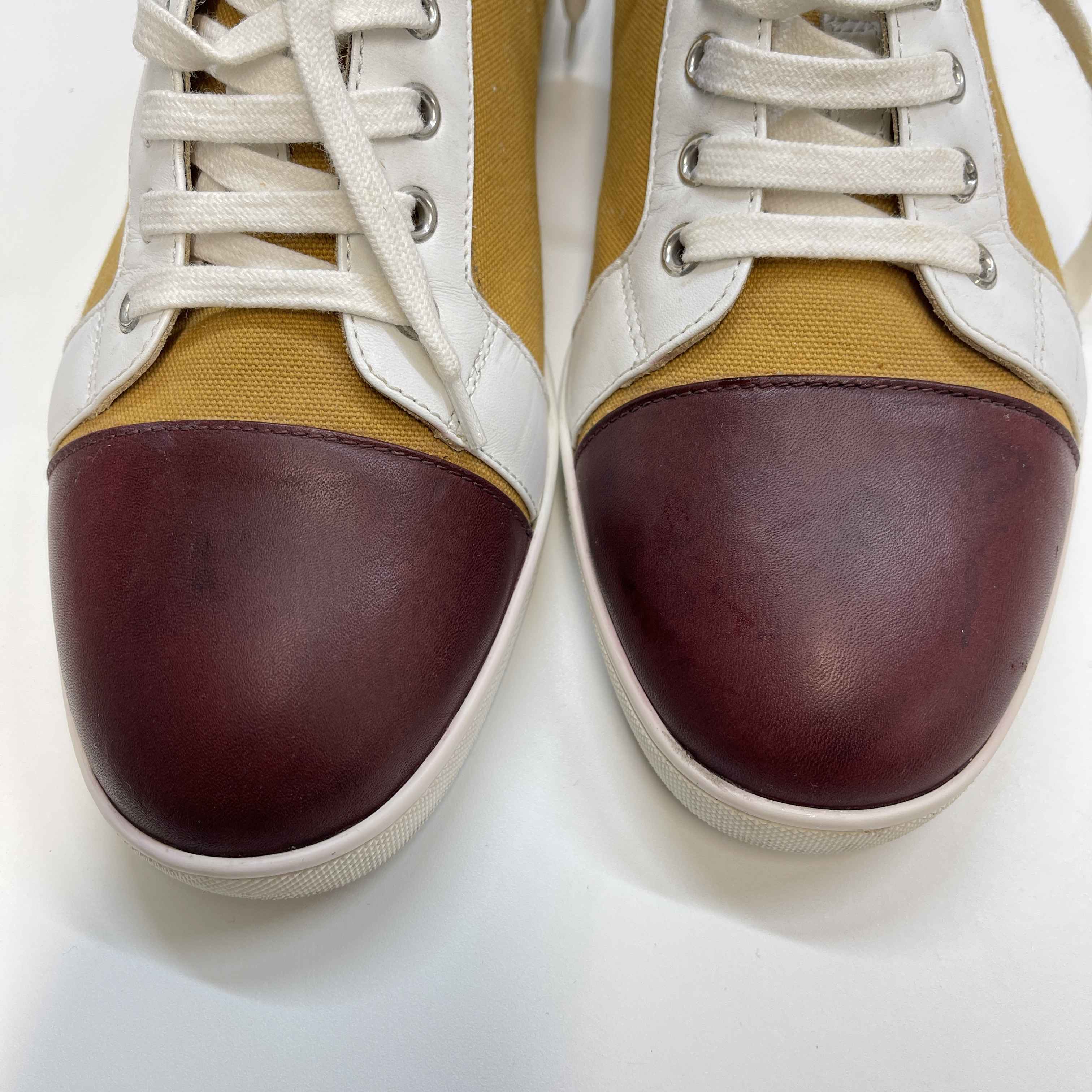 Men's Gondoliere Flat Low Trainers Brown Size EU 42.5 / UK 8.5
