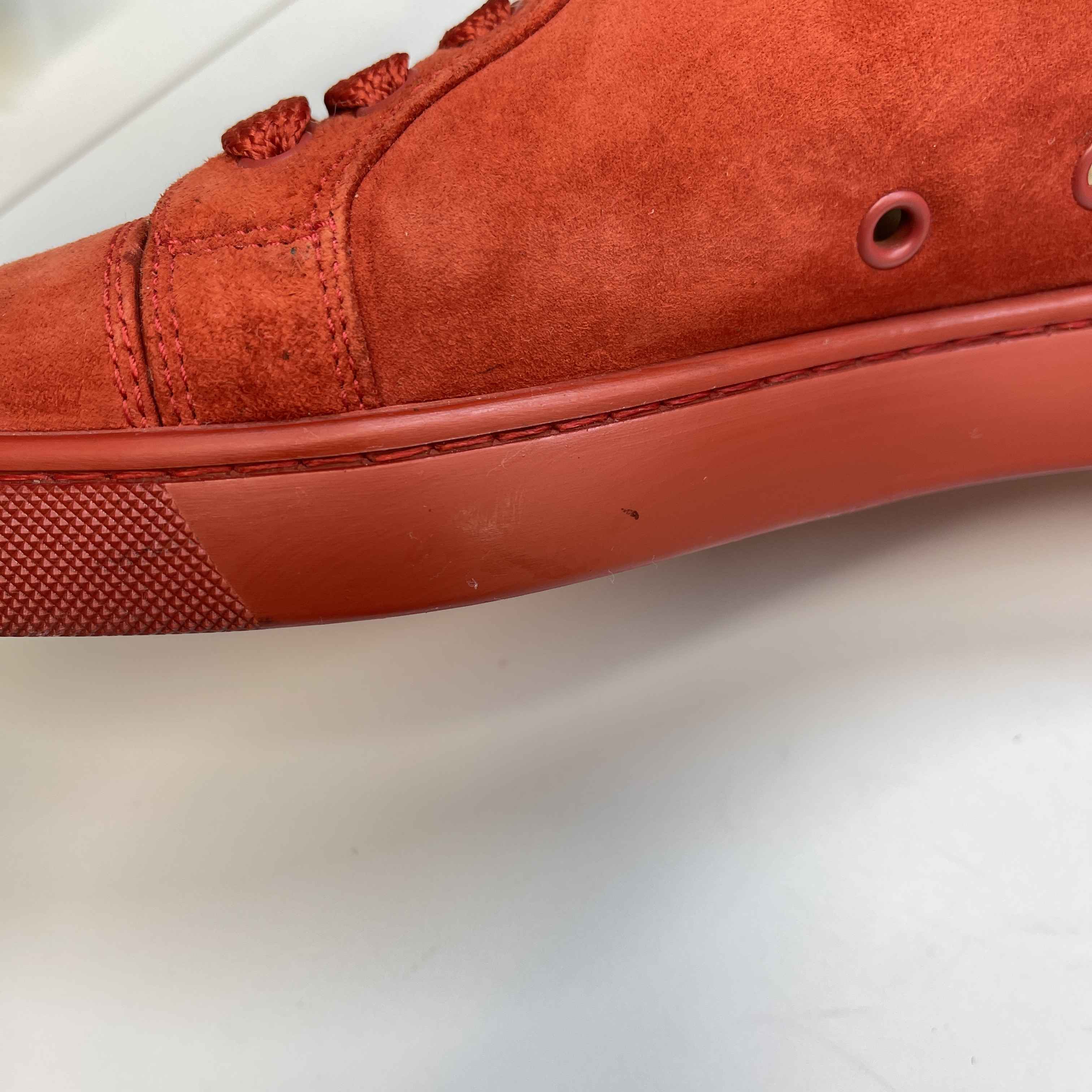 Men's Louis Junior Low Trainers Red Size EU 40 / UK 6