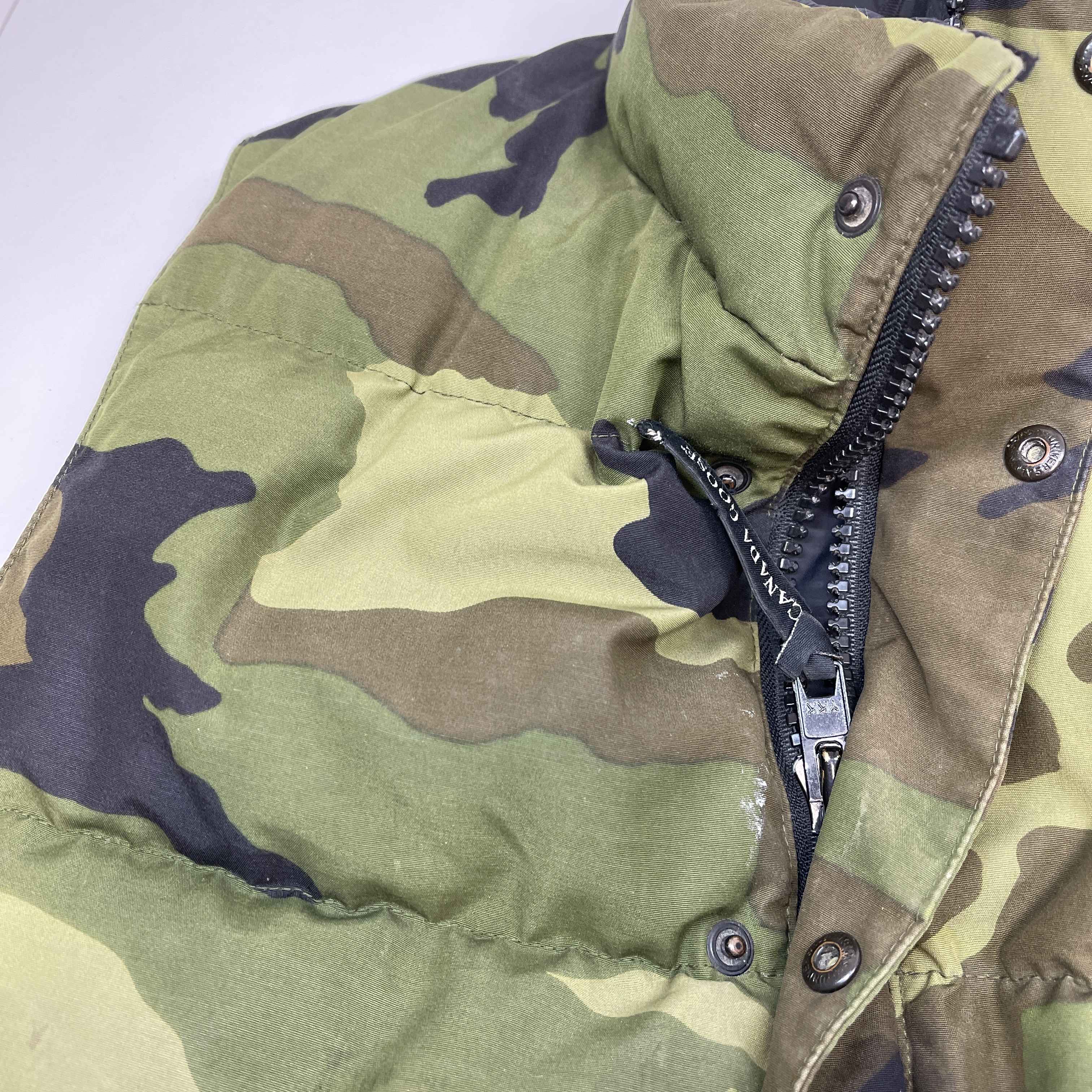 Men's Freestyle Camo Gilet Khaki Size S