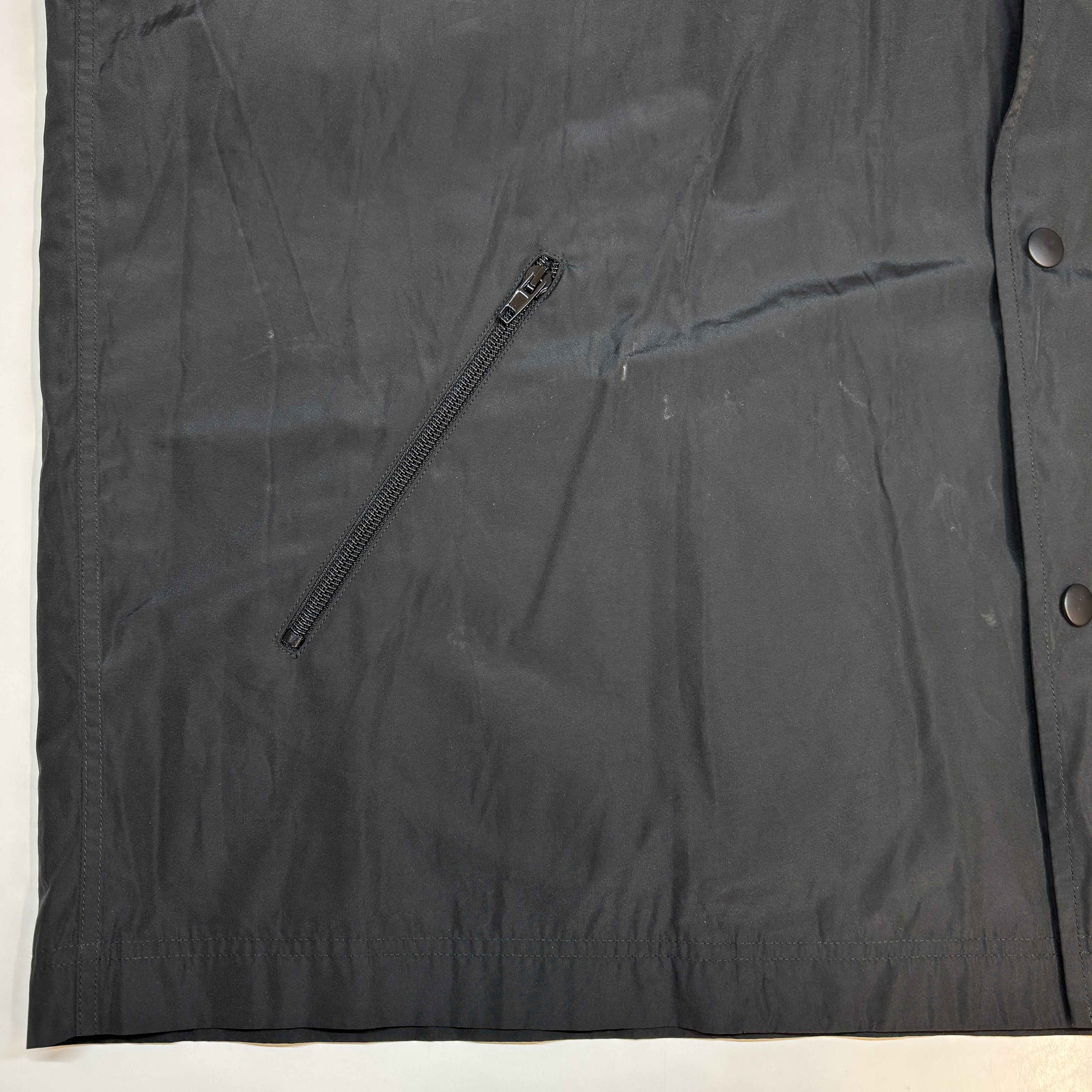 Men's Political Logo Print Windbreaker Black Size IT 50 / L