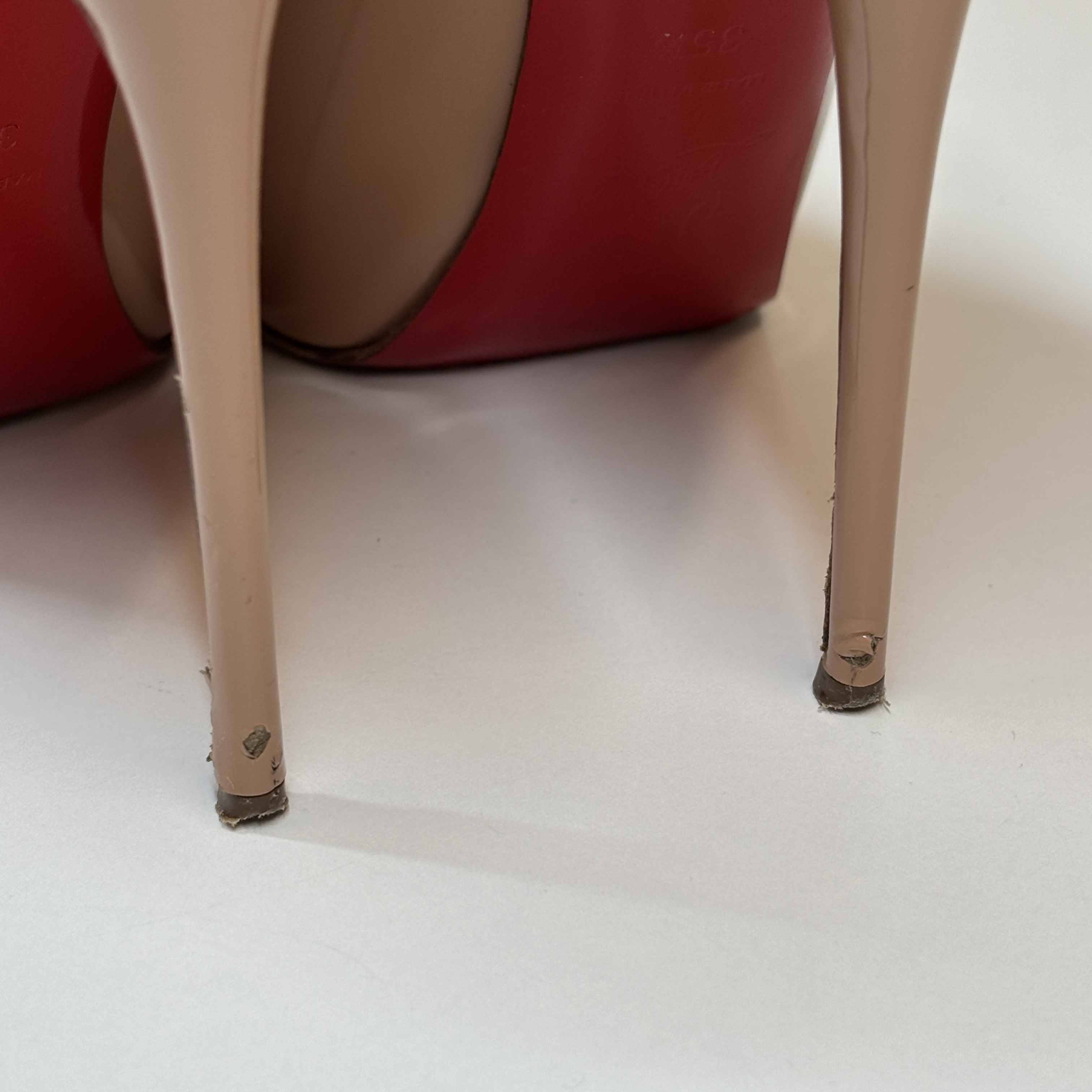 Women's New Very Privé 120Mm Platform Heels Nude Size EU 35.5 / UK 2.5