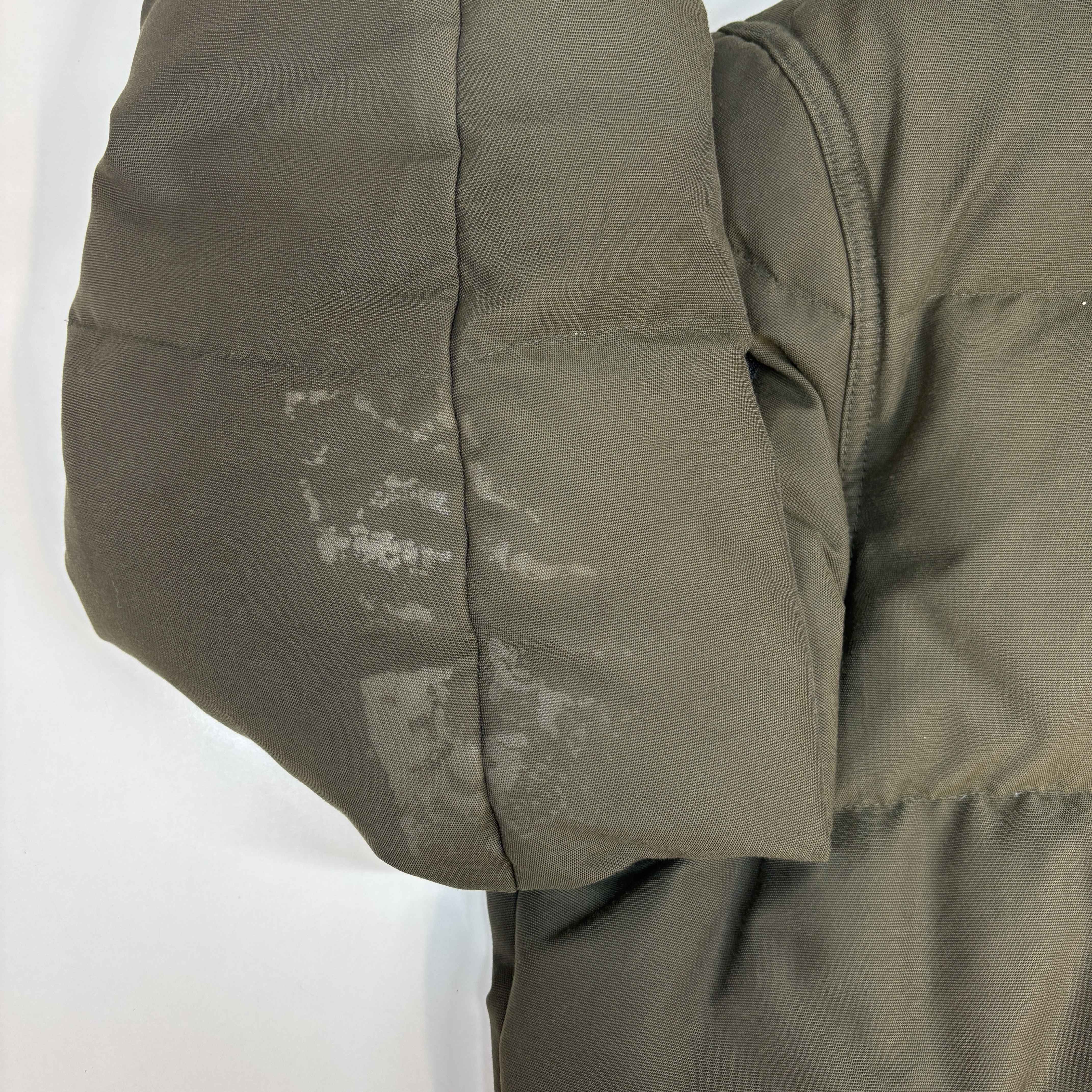Men's 3Q Down Jacket Khaki Size XXL