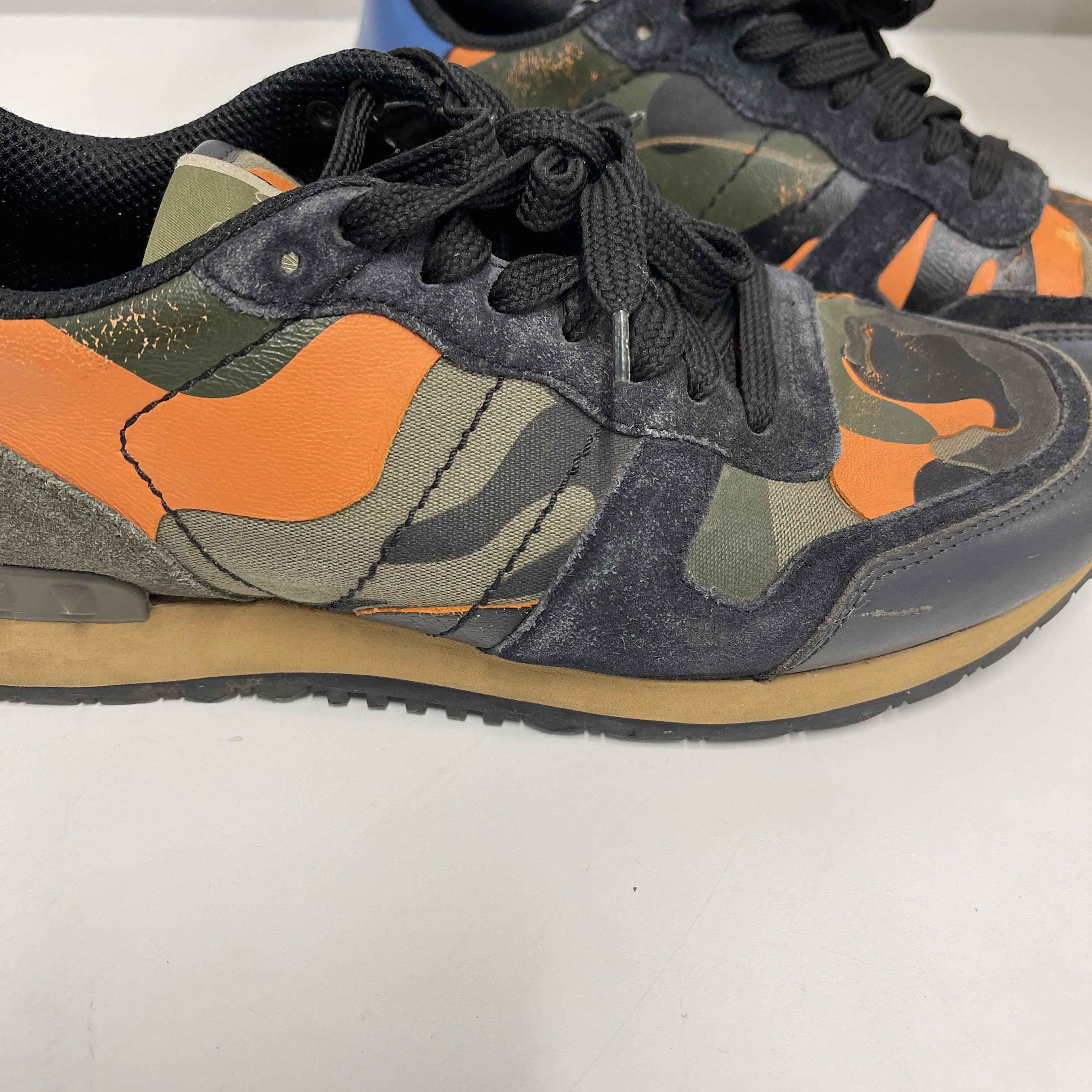 Men's Rock Runner Low Trainers Orange Size EU 40 / UK 6