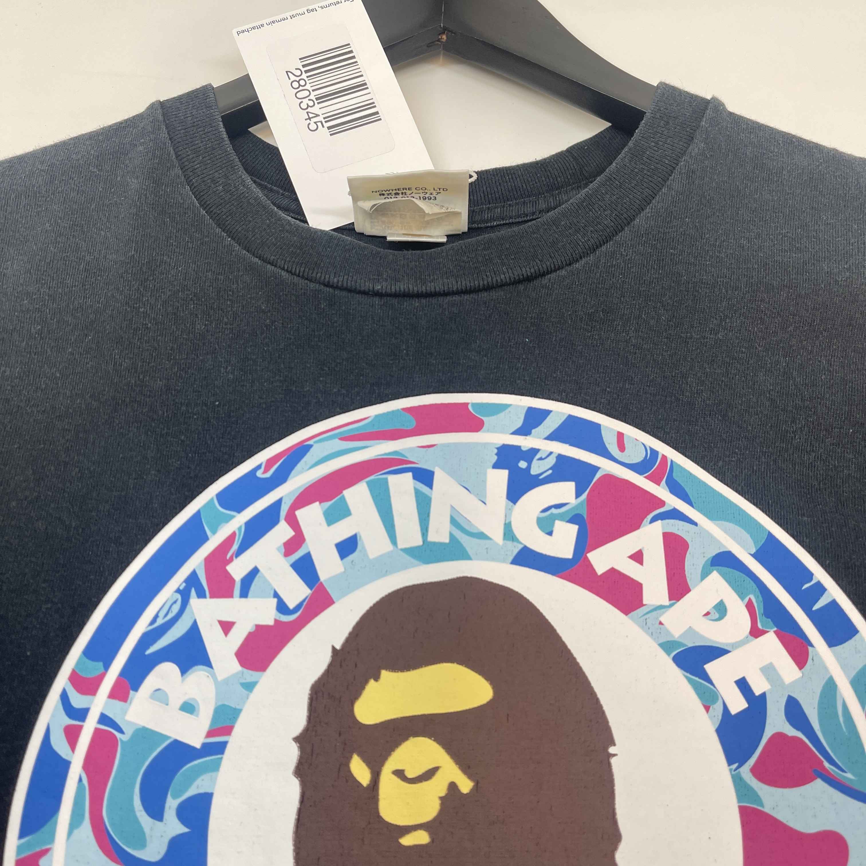 Men's Busy Works T-Shirt Black Size S