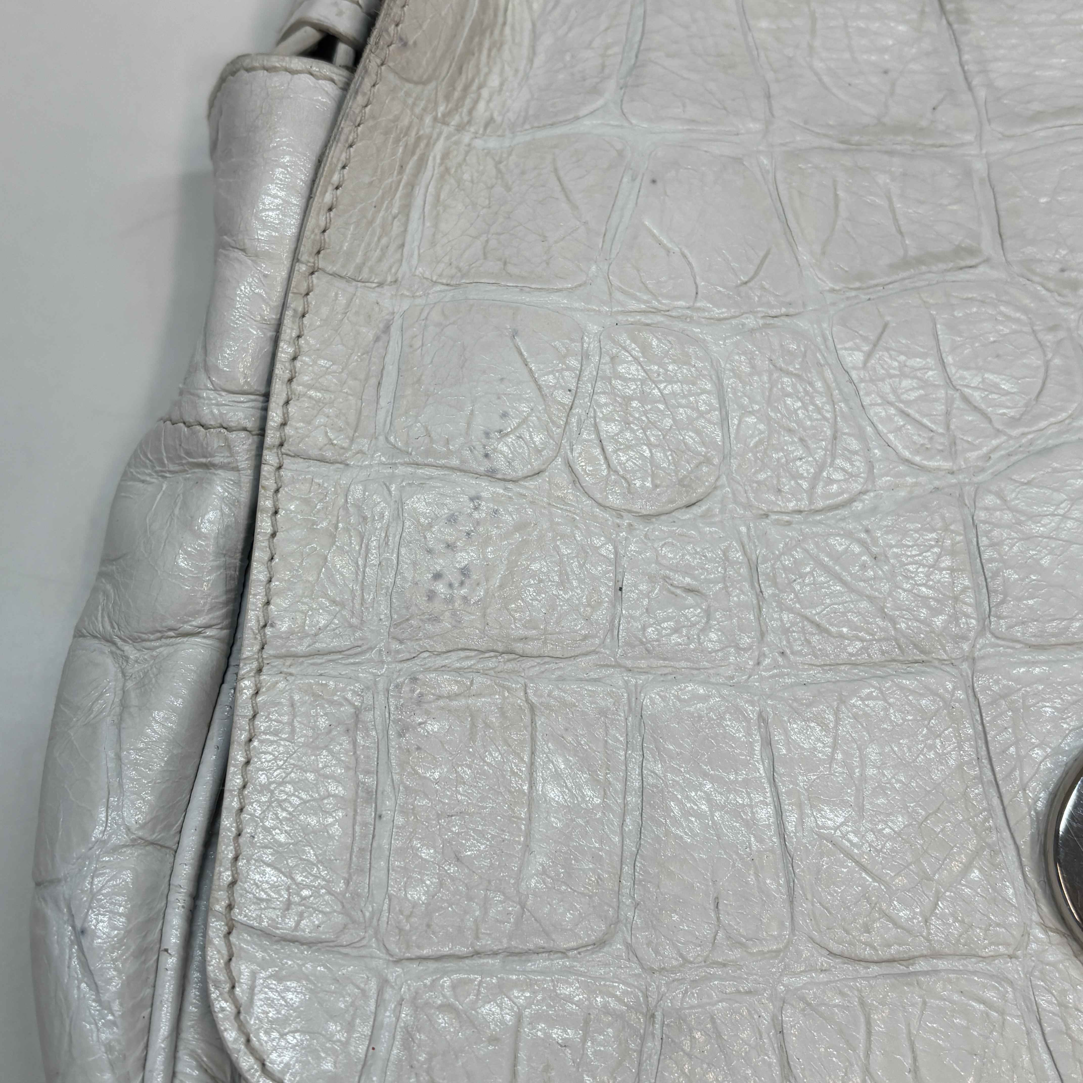 Women's Lily Messenger Bag White