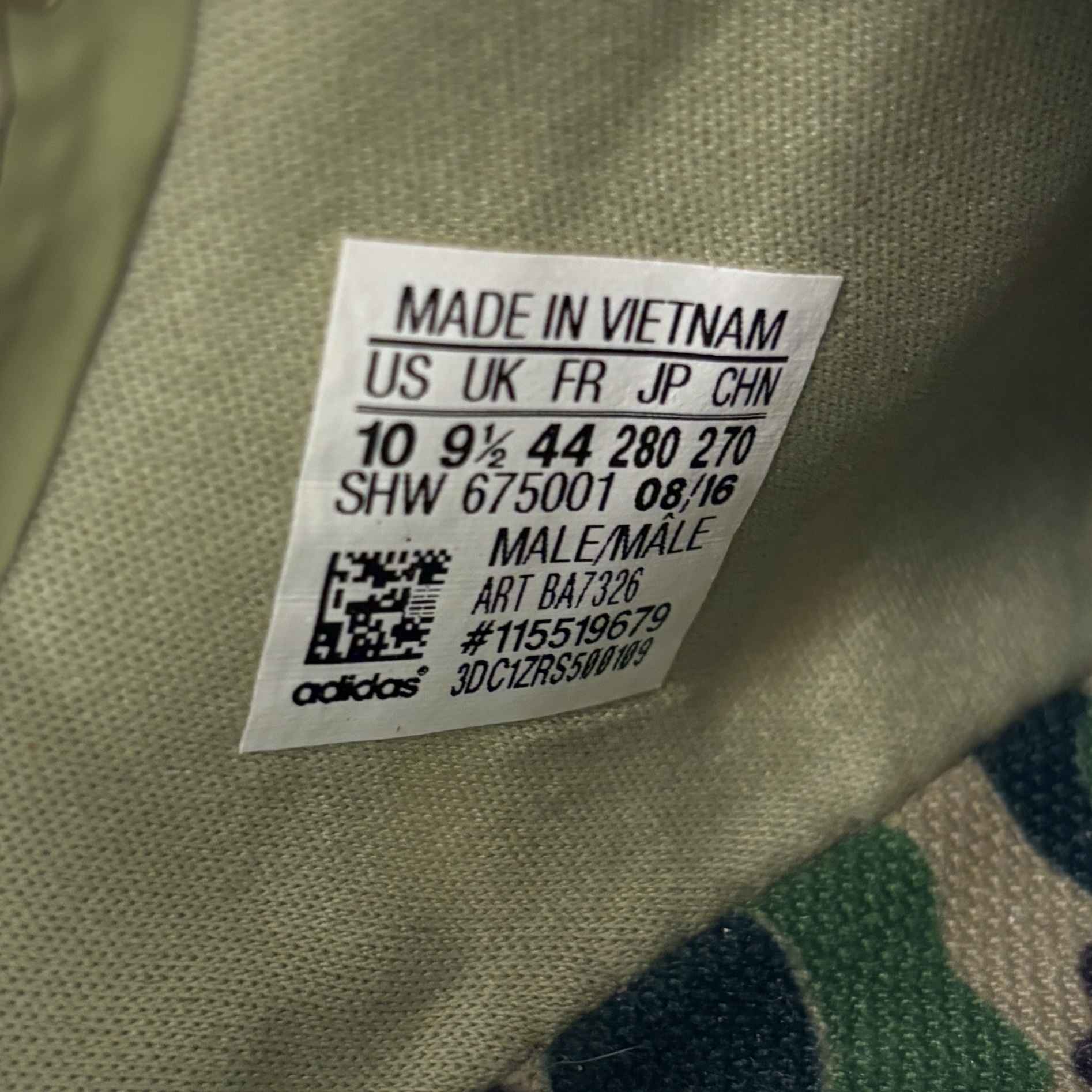 Men's A Bathing Ape X Nmd_R1 'Olive Camo' Low Trainers Khaki Size EU 43.5 / UK 9.5