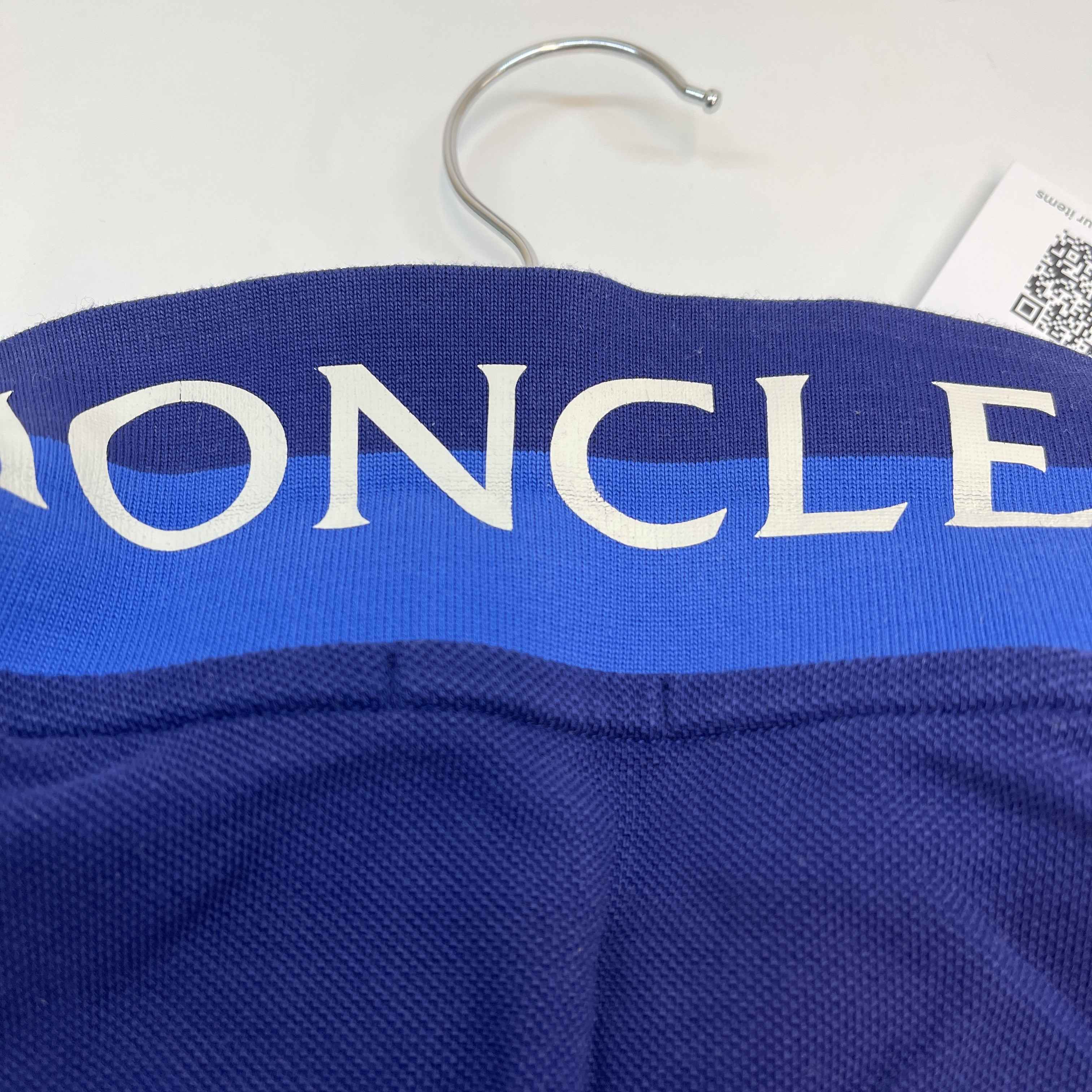 Men's Manica Corta Polo Shirt Purple Size L