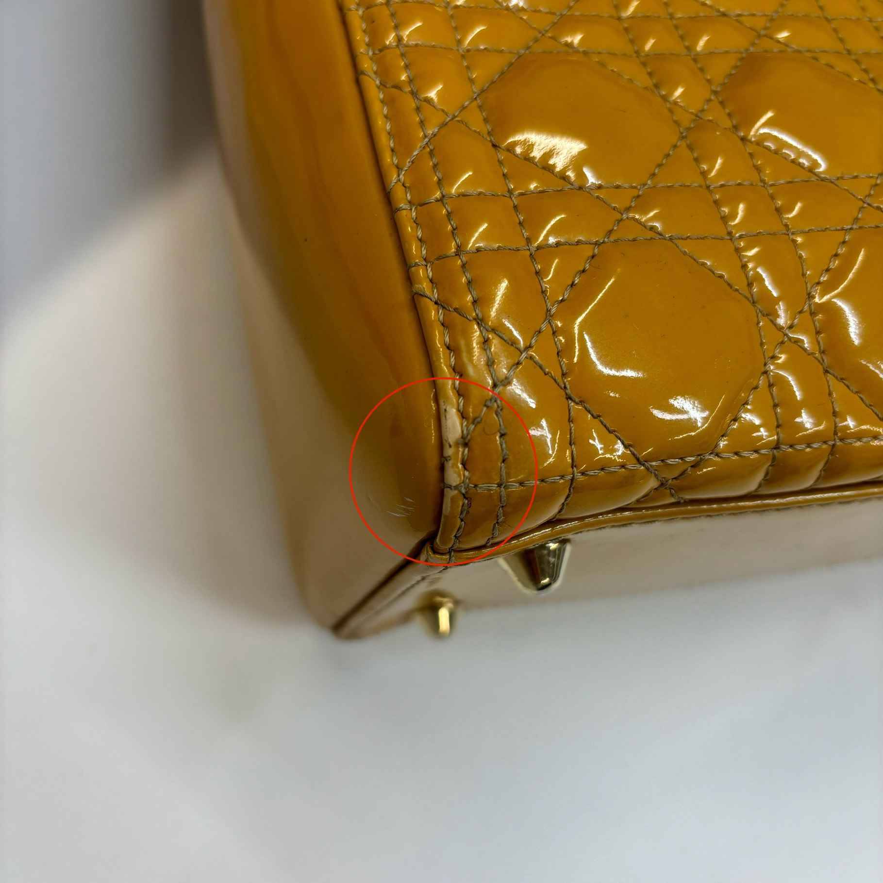 Women's Large Lady Handbag Yellow