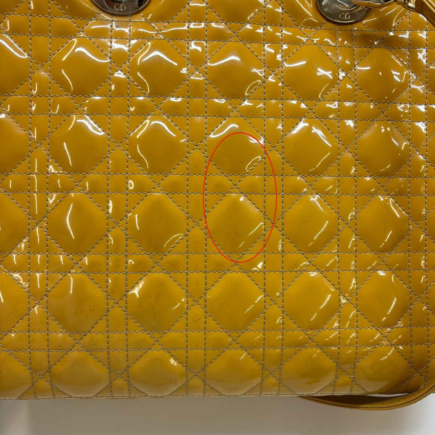 Women's Large Lady Handbag Yellow