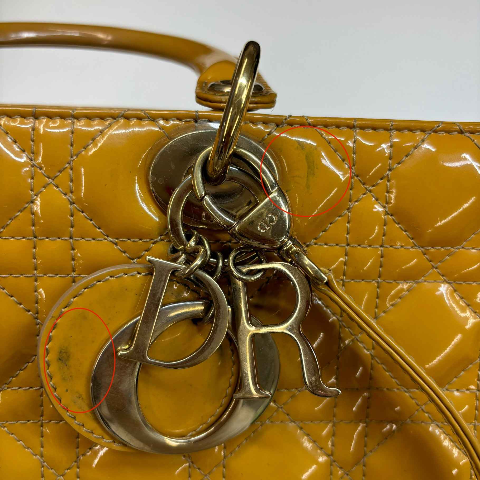 Women's Large Lady Handbag Yellow