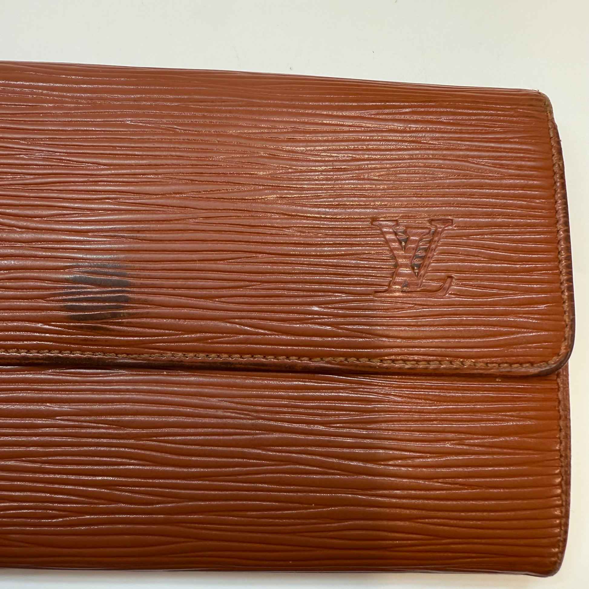 Men's Epi Sarah Wallet Brown