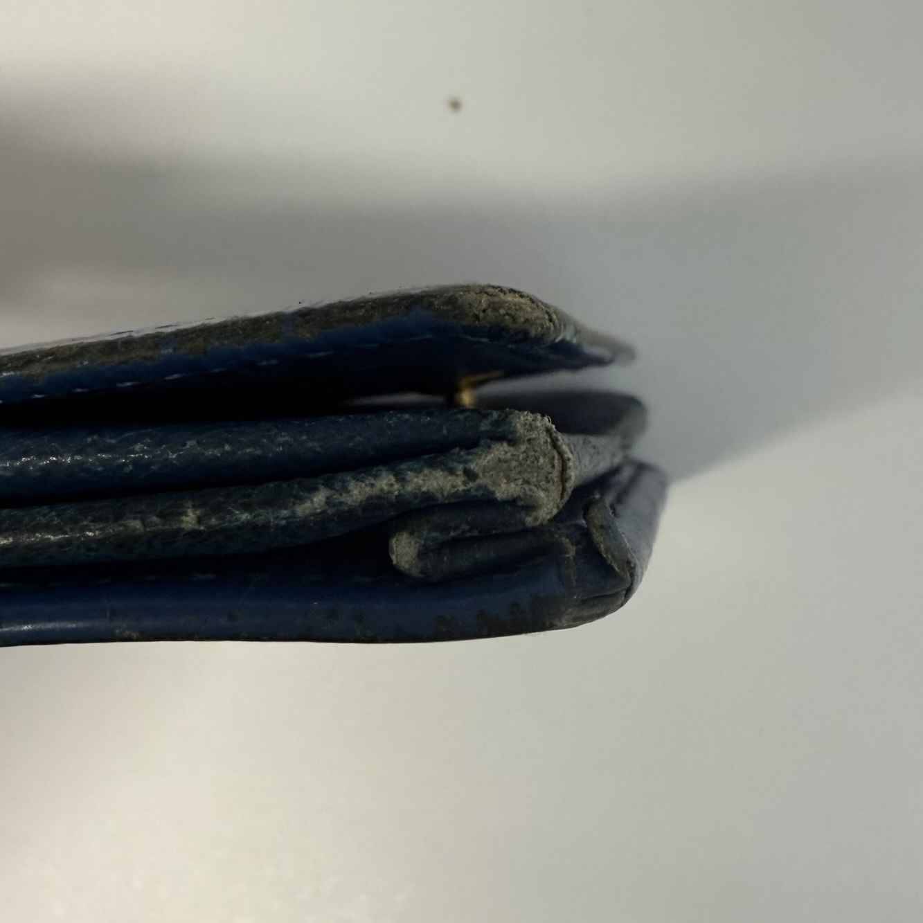 Men's Epi Coin Wallet Blue