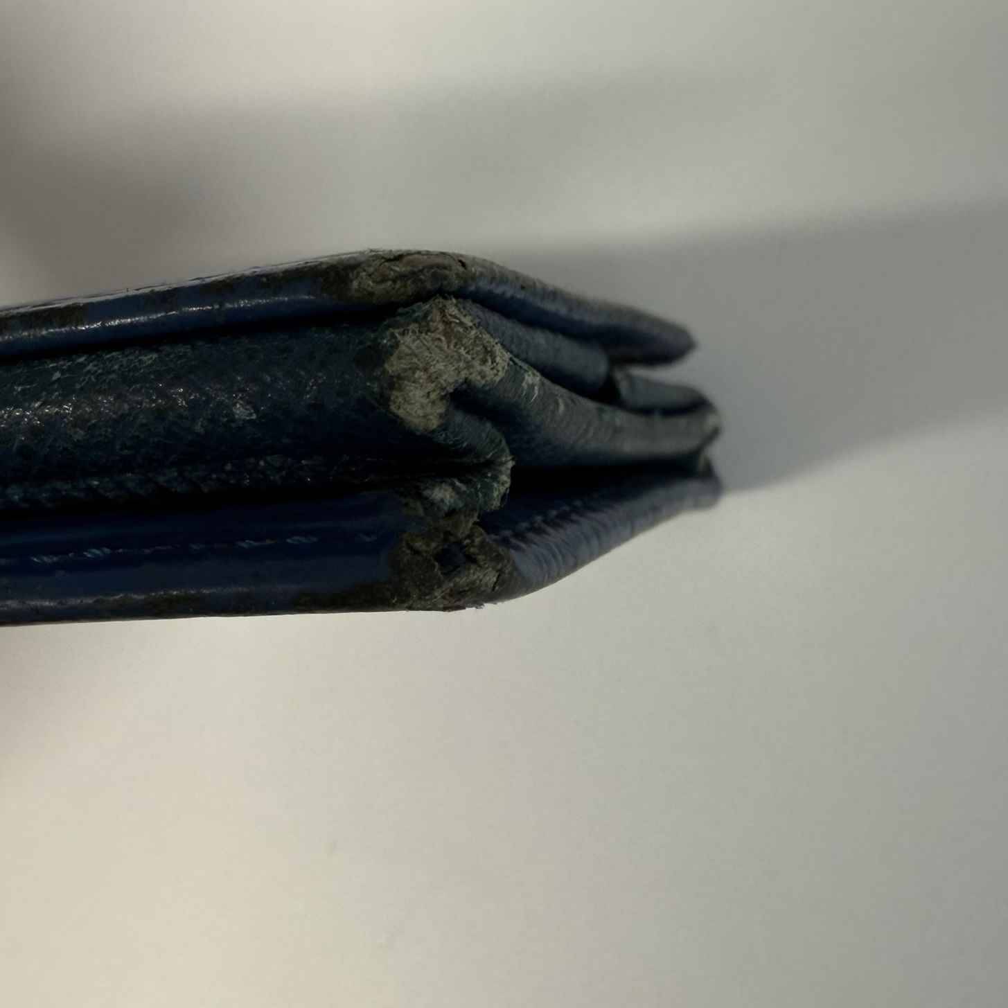 Men's Epi Coin Wallet Blue