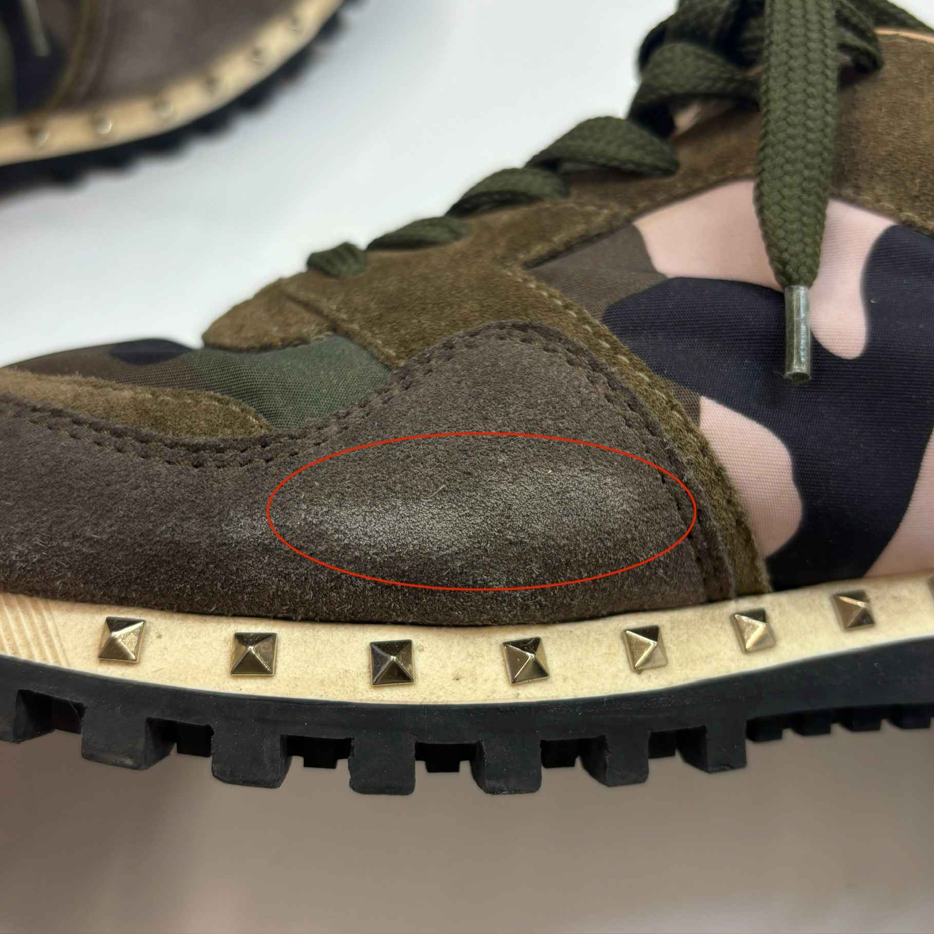 Women's Rockrunner Low Trainers Khaki Size EU 37 / UK 4