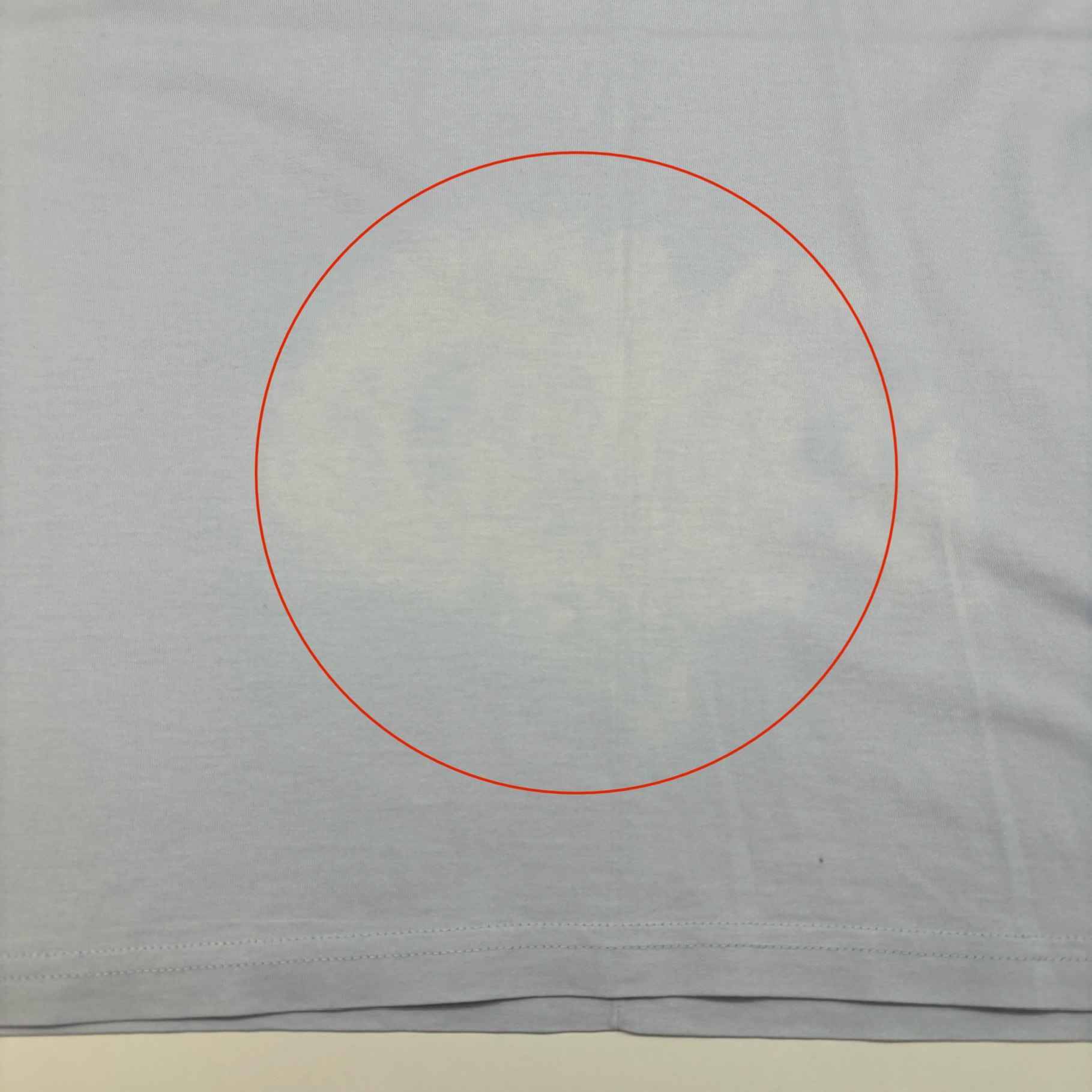 Men's Star Patch T-Shirt Blue Size S