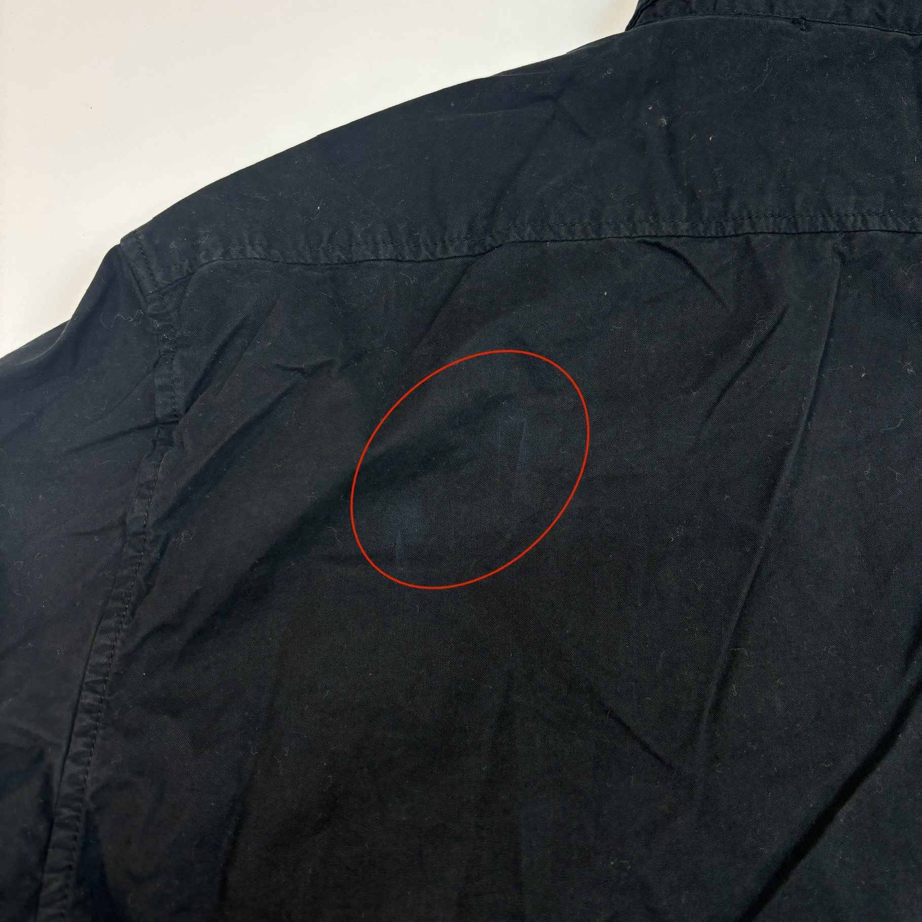 Men's Lens Logo Long Sleeve Shirt Black Size M