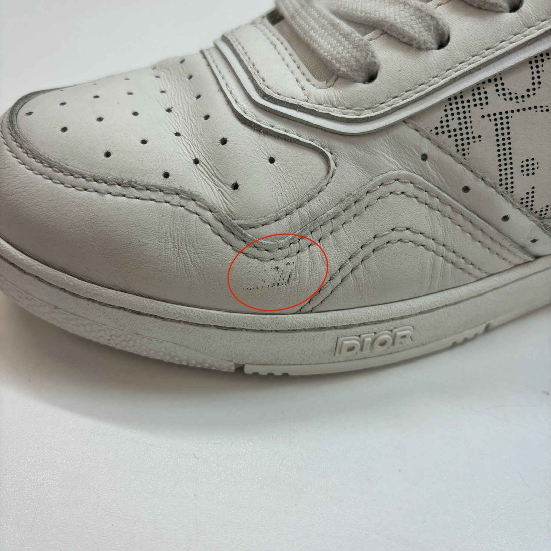 Men's B27 Uptown Low Trainers White Size EU 40.5 / UK 6.5