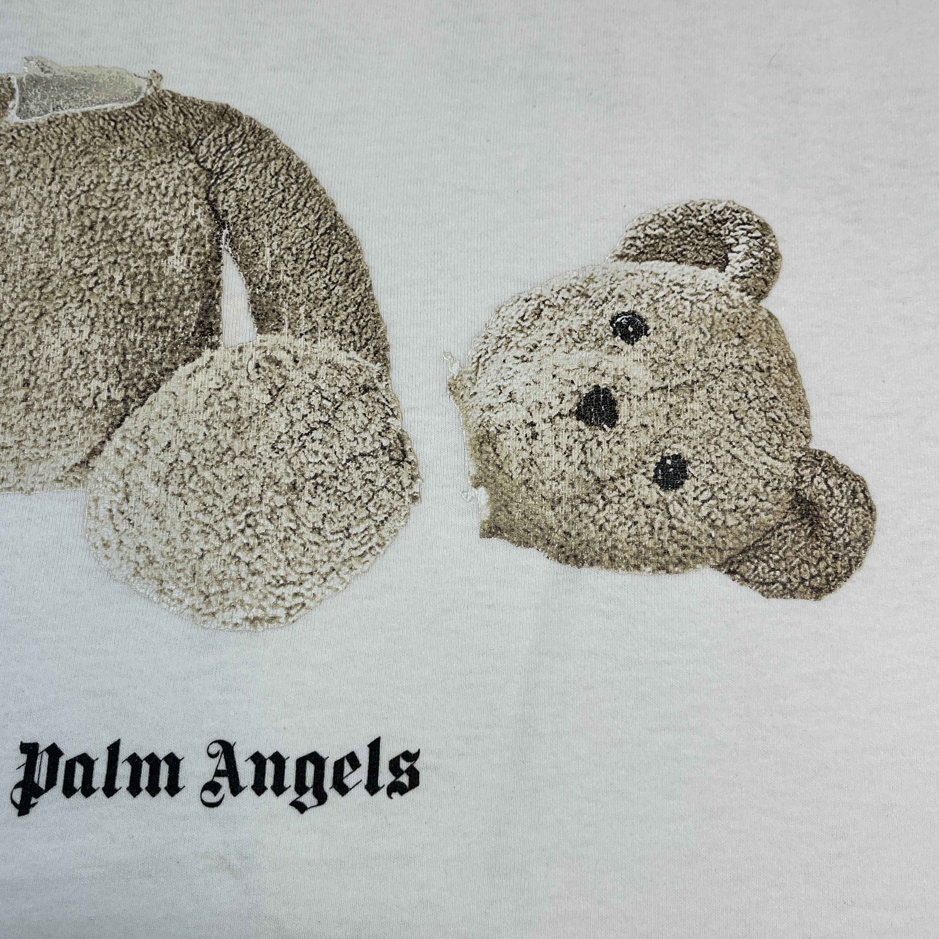 Men's Kill The Bear T-Shirt White Size S