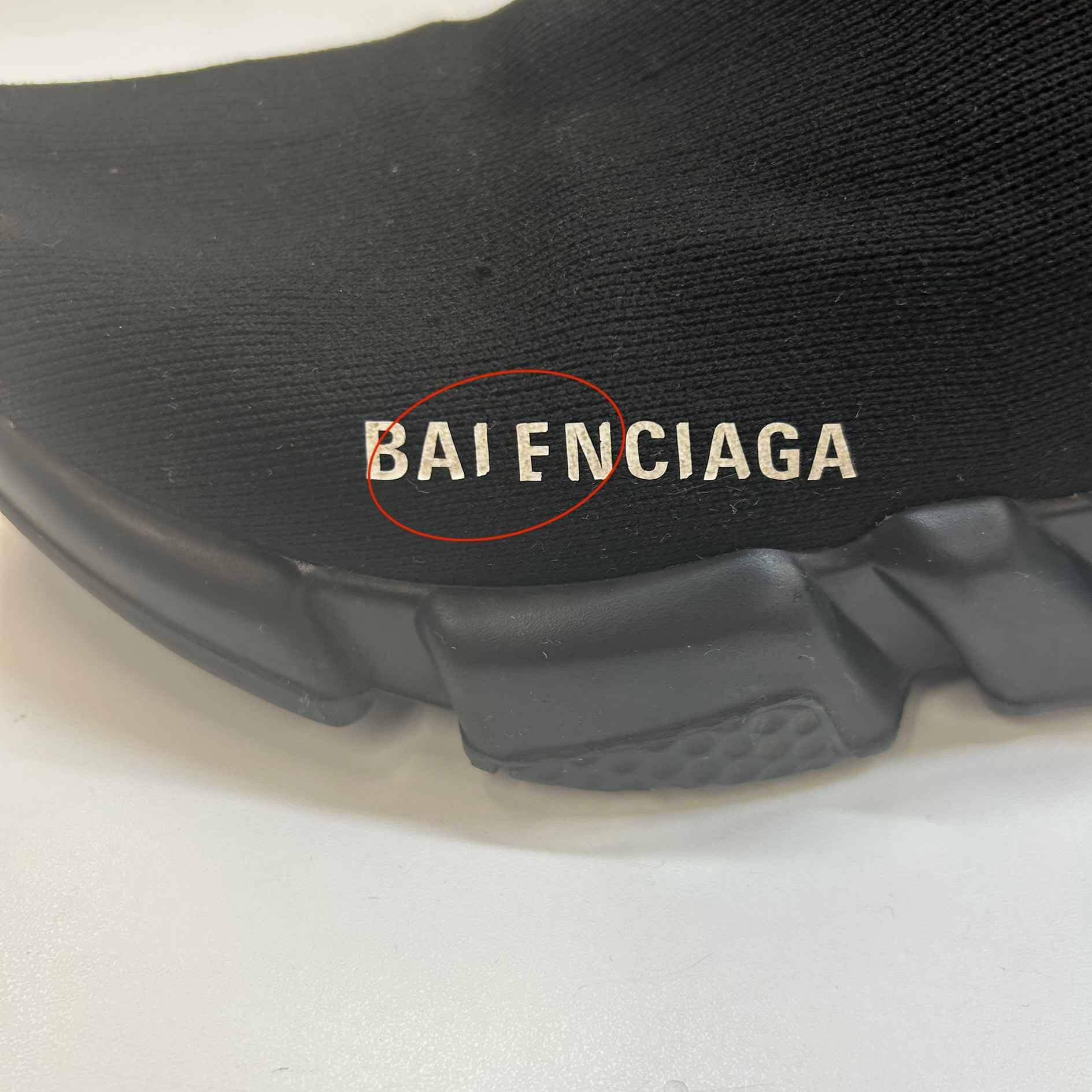 Women's Speed Sock High Trainers Black Size EU 38 / UK 5